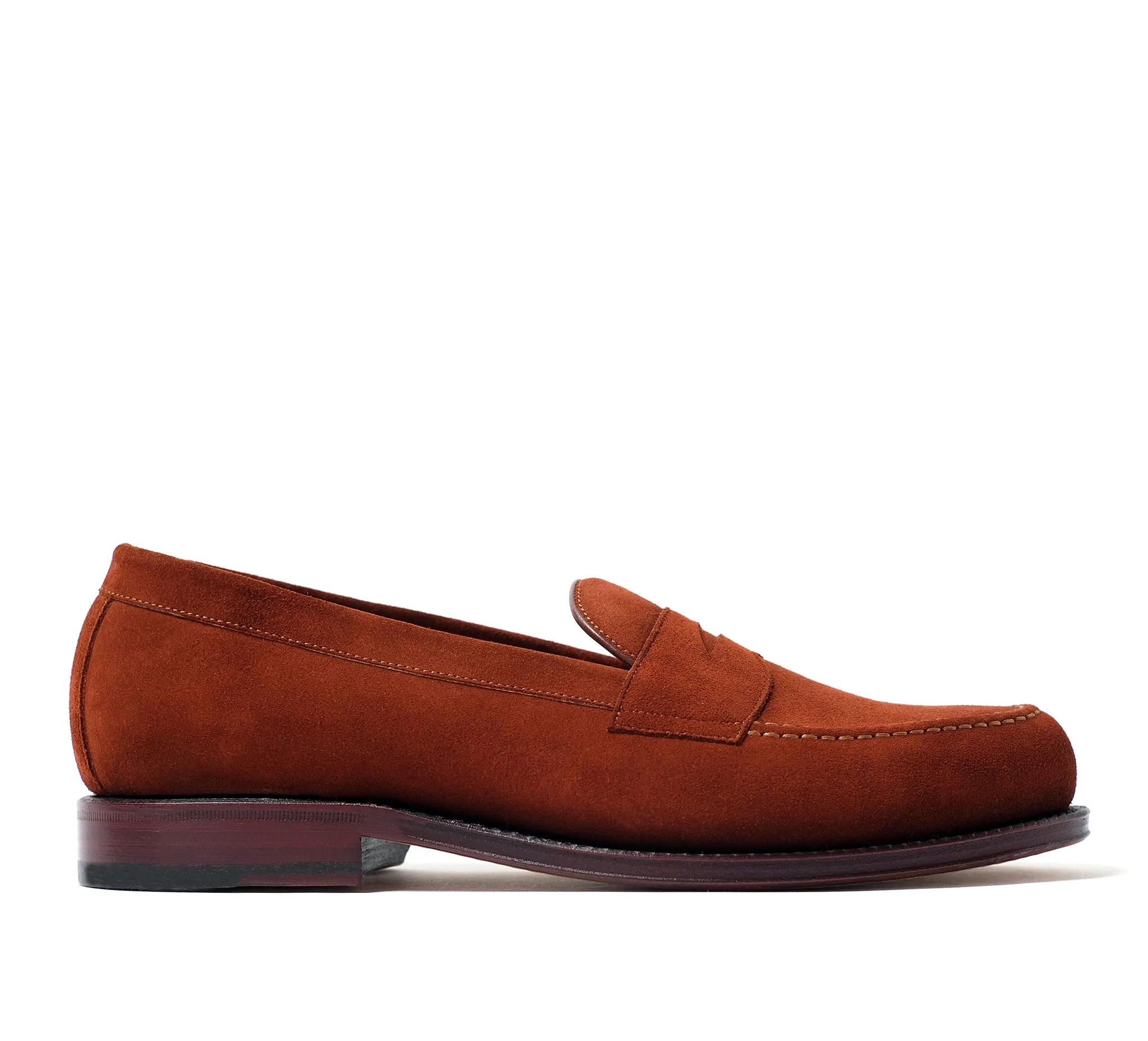 Dartmouth Loafer - Cognac Suede sold by Horatio London