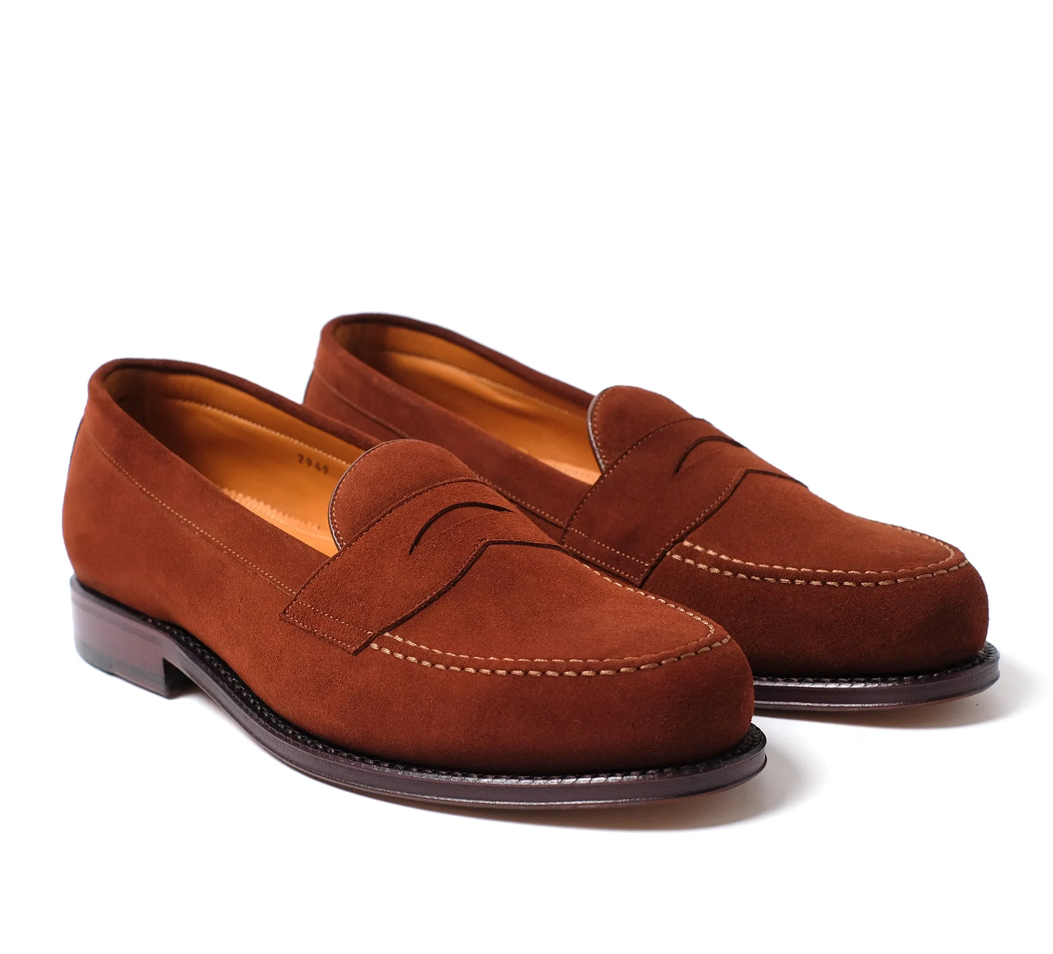 Dartmouth Loafer - Cognac Suede sold by Horatio London product image thumbnail 2
