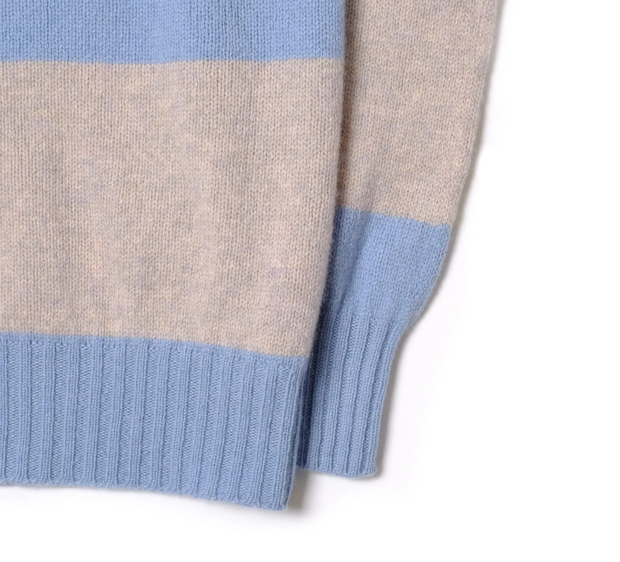 Culnady Knitted Rugby - Grey Blue sold by Horatio London product image thumbnail 3