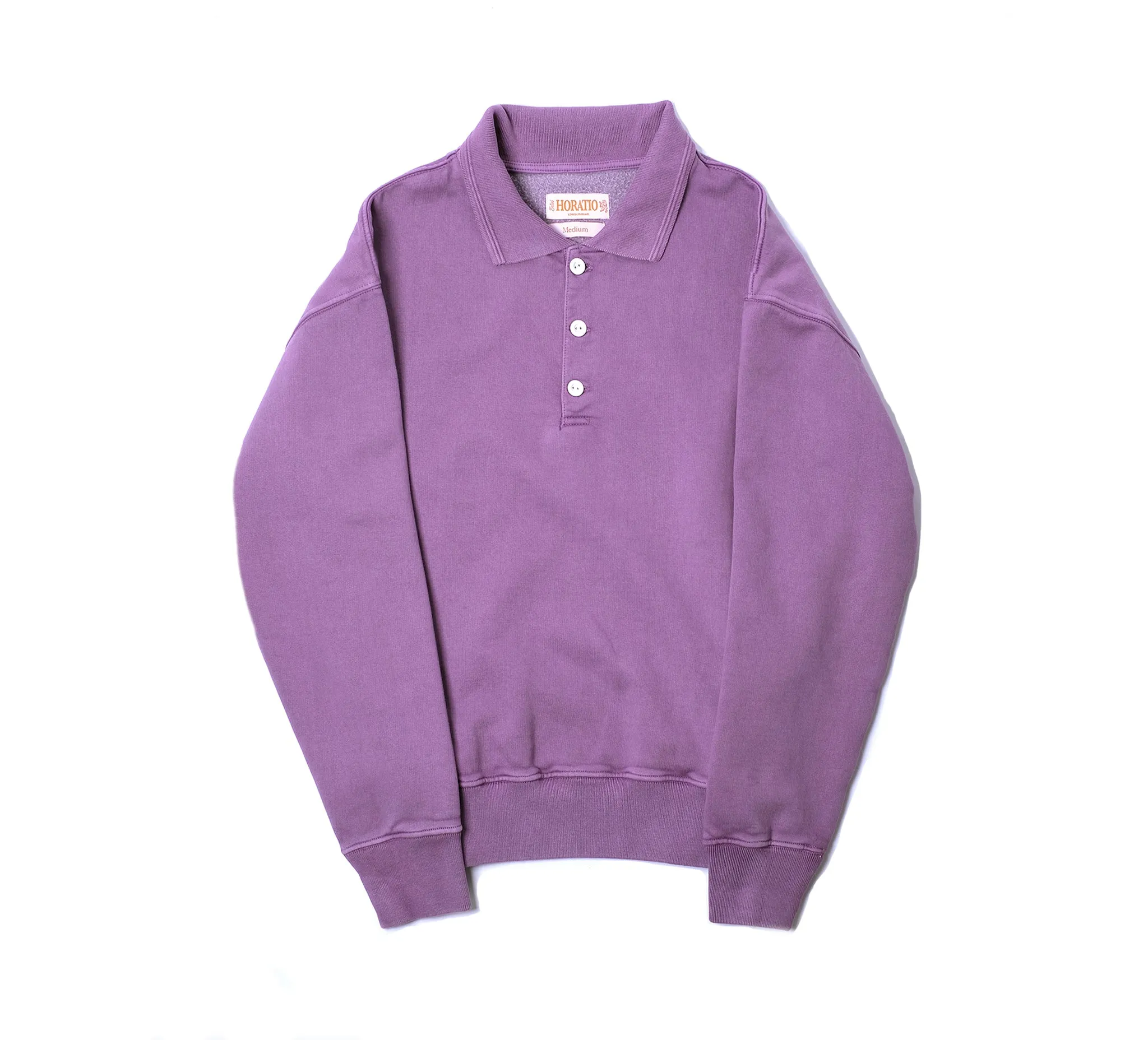 Lindon Rugby Sweatshirt - Purple sold by Horatio London