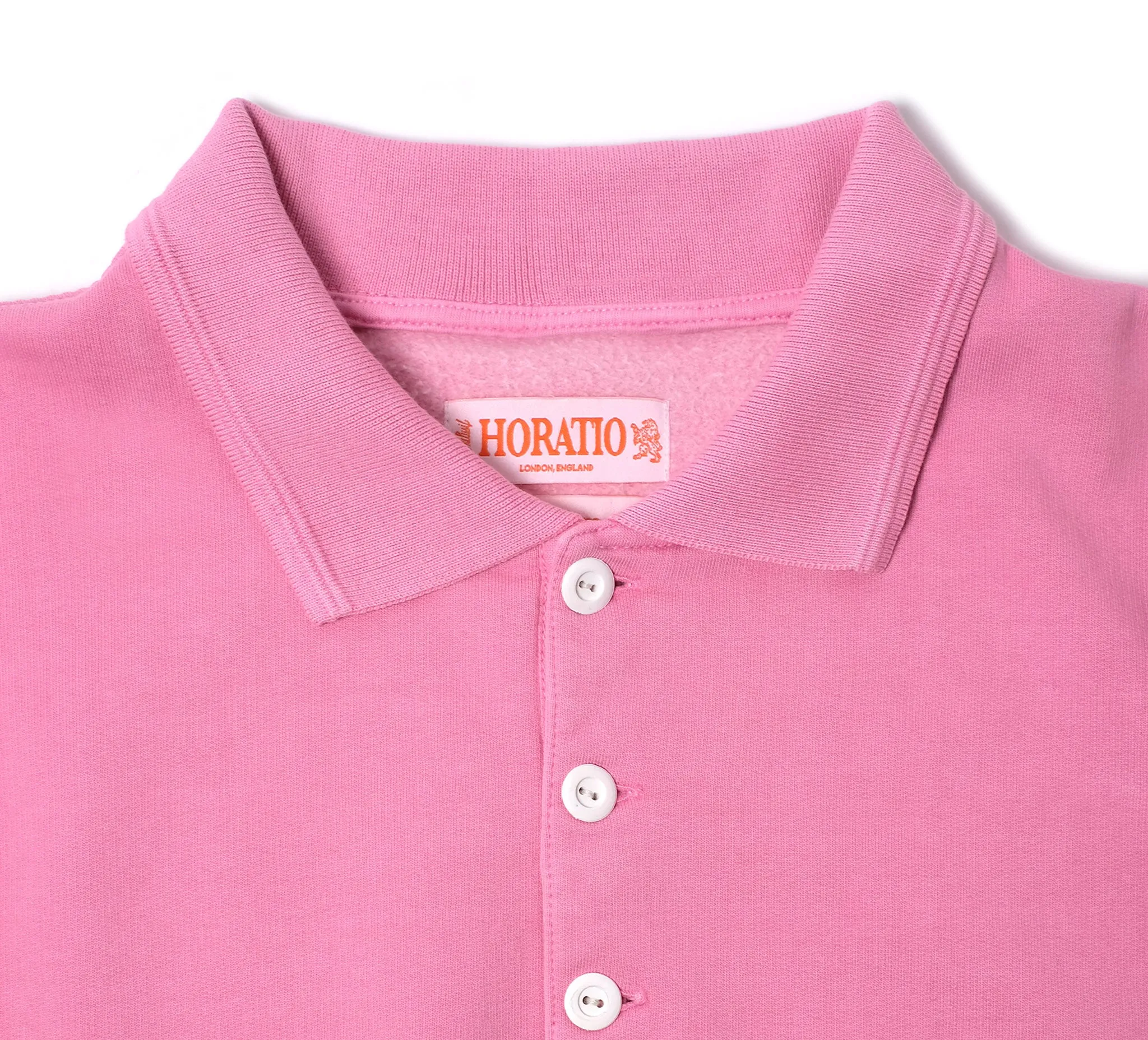 Lindon Rugby Sweatshirt - Pink sold by Horatio London product image thumbnail 4