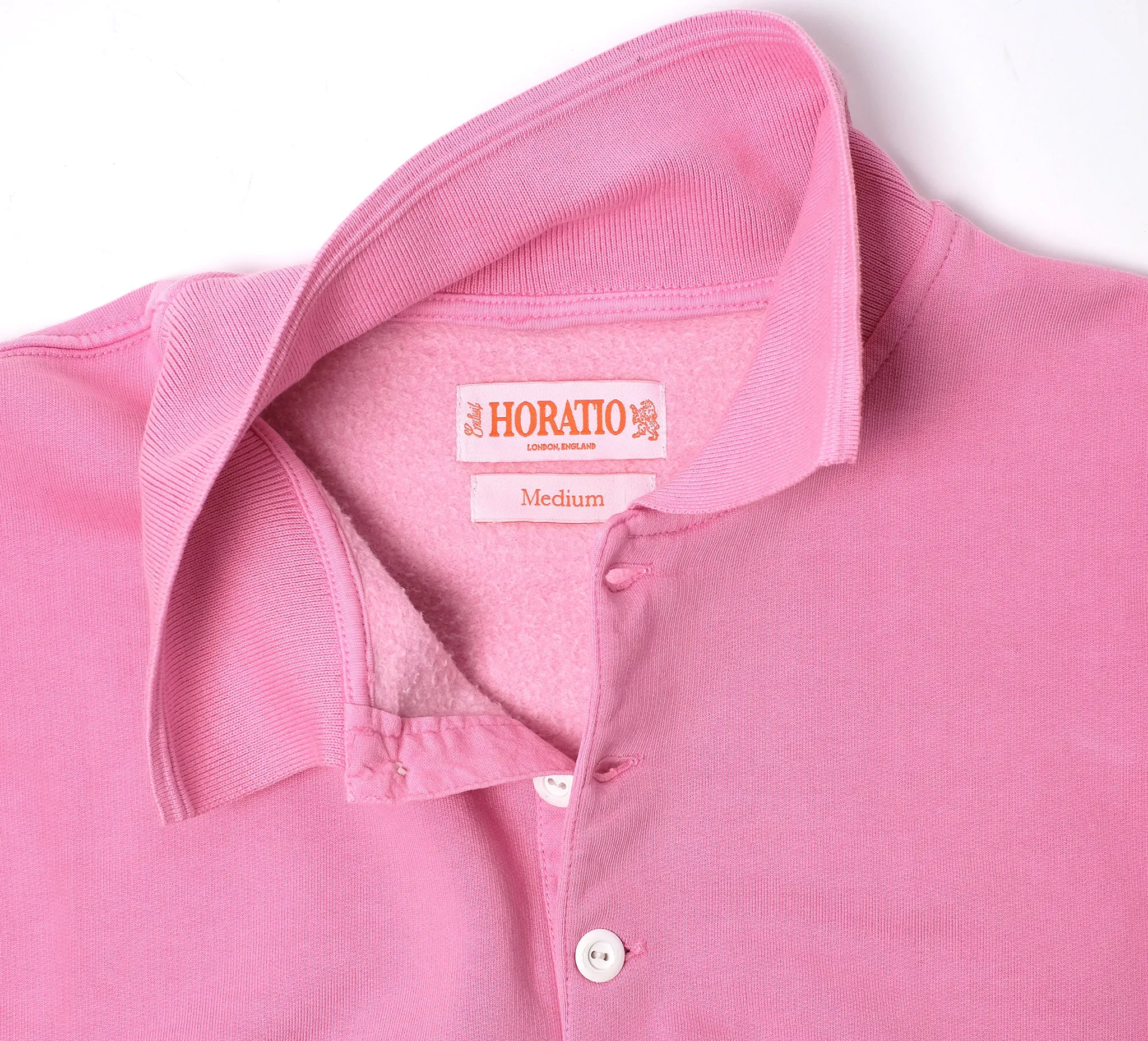 Lindon Rugby Sweatshirt - Pink sold by Horatio London product image thumbnail 5
