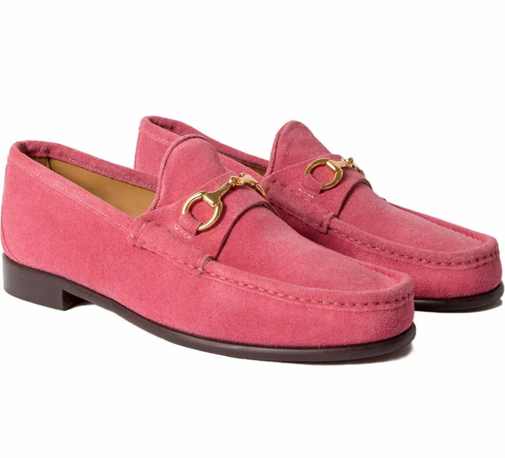 Beaufoy Loafer - Pink Suede sold by Horatio London product image thumbnail 2