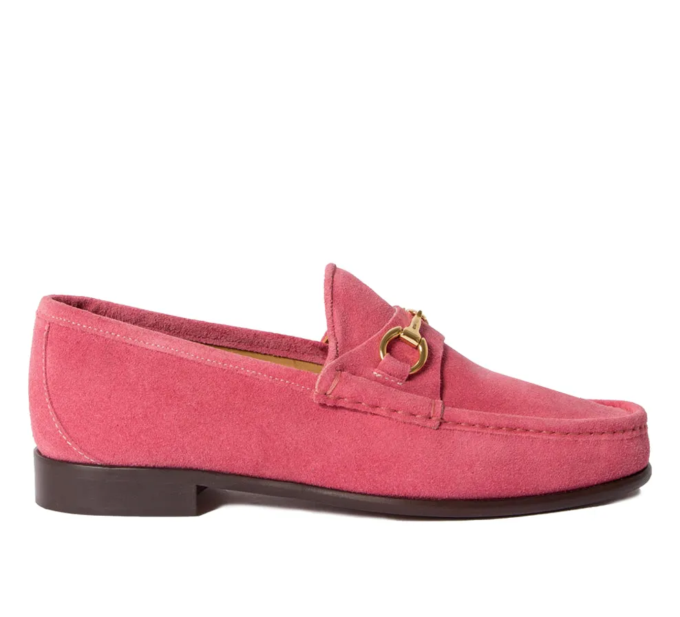 Beaufoy Loafer - Pink Suede sold by Horatio London