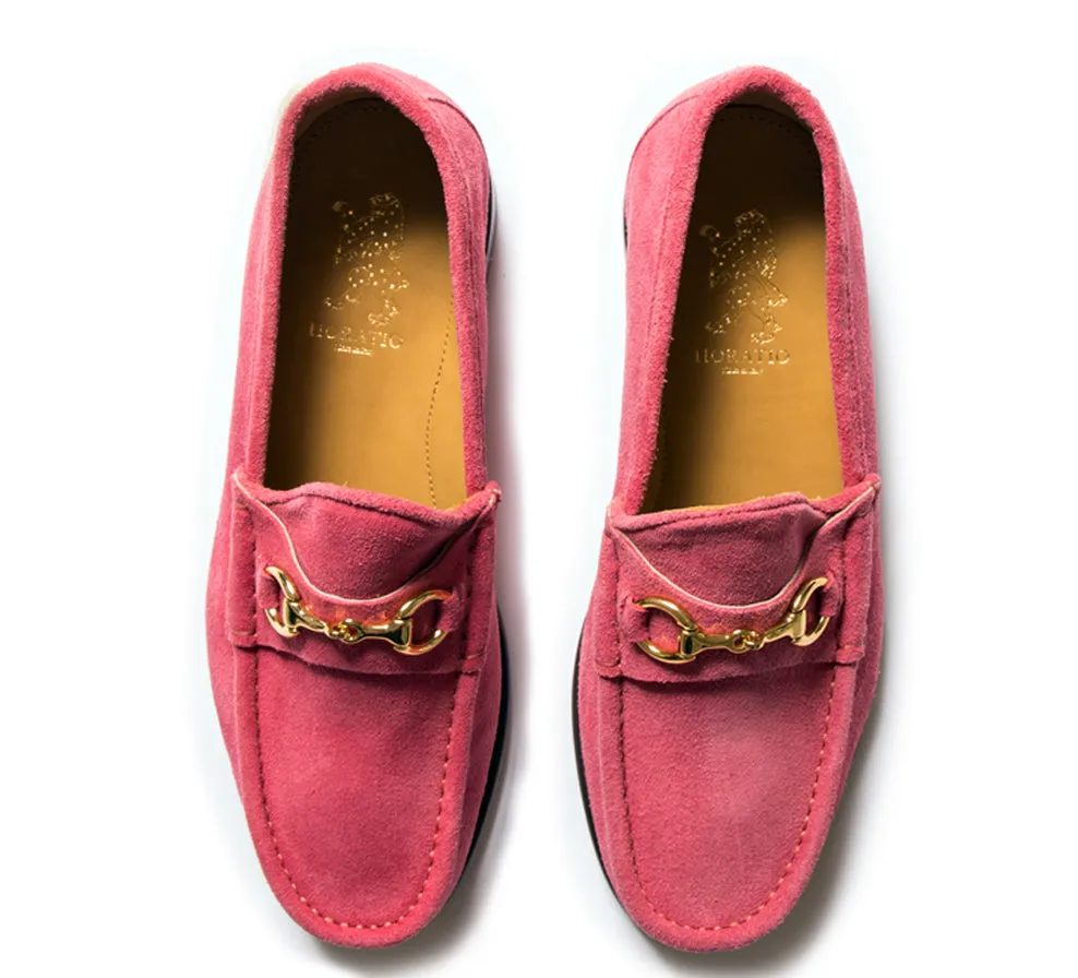 Beaufoy Loafer - Pink Suede sold by Horatio London product image thumbnail 3
