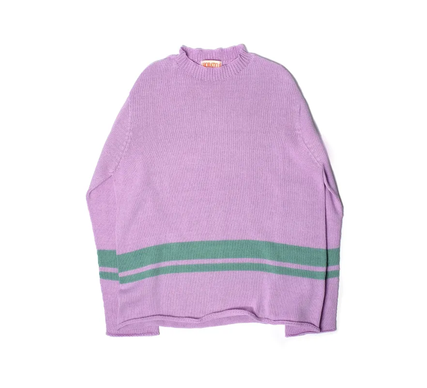 Corsari Cotton Knit - Lavender made by Horatio London
