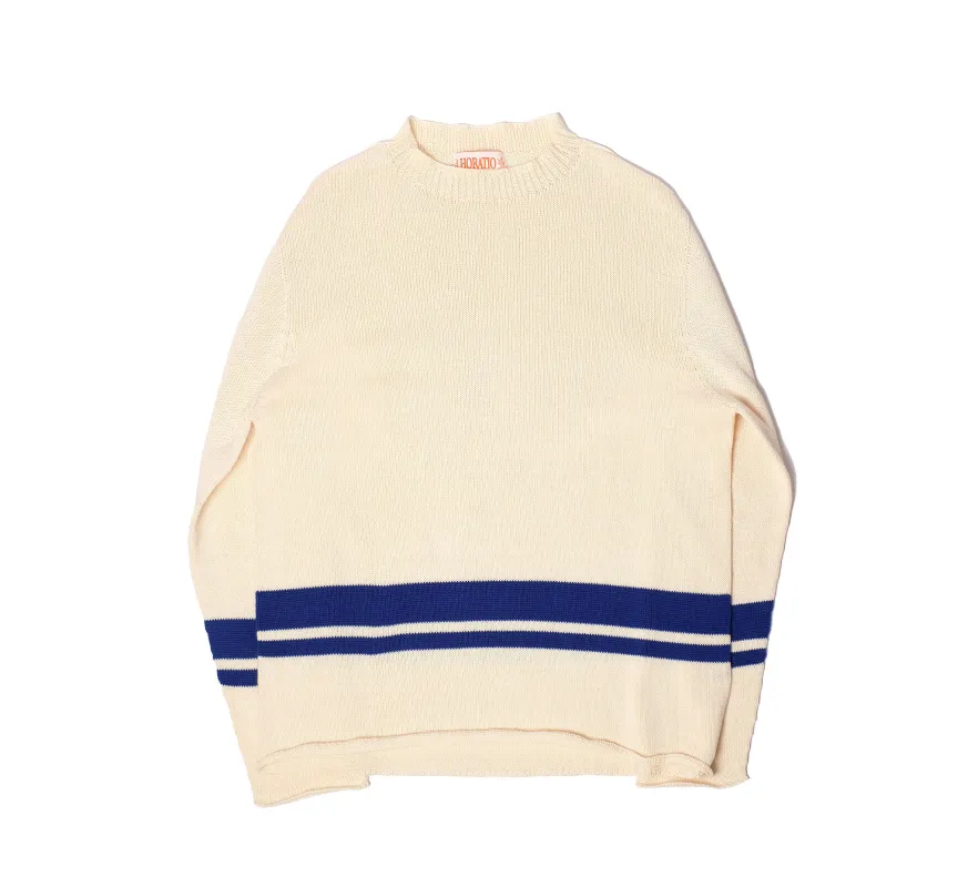 Corsari Cotton Knit - Cream made by Horatio London