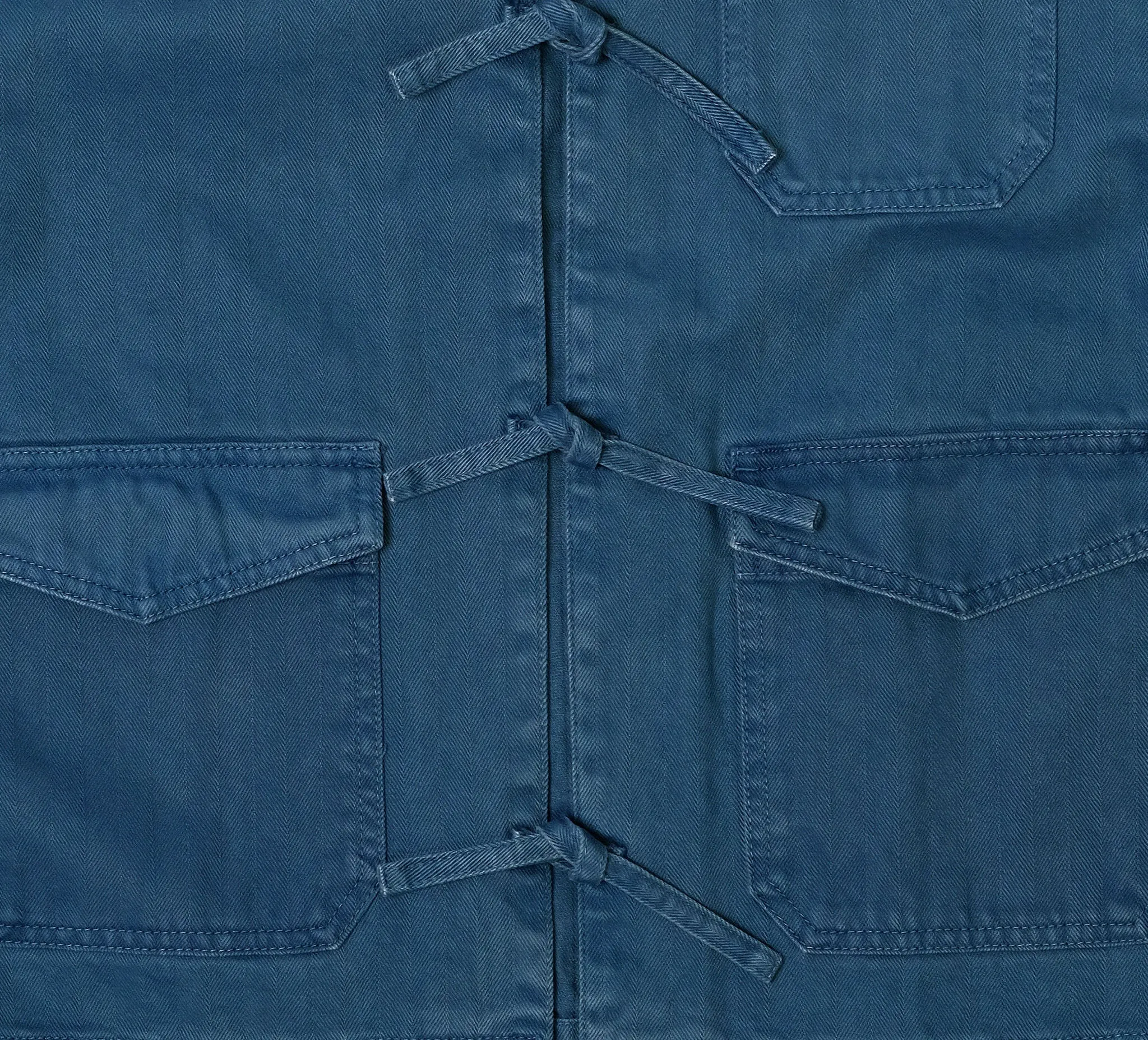 Kellett Tie Jacket - Blue sold by Horatio London product image thumbnail 4