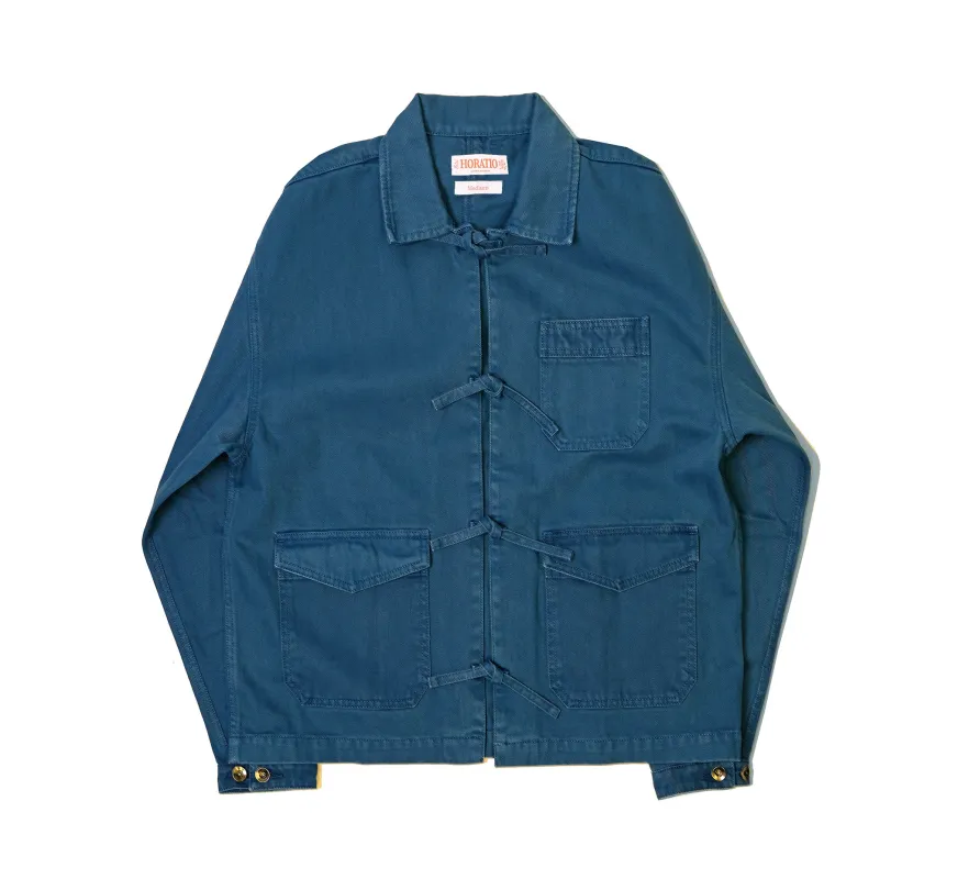 Kellett Tie Jacket - Blue made by Horatio London