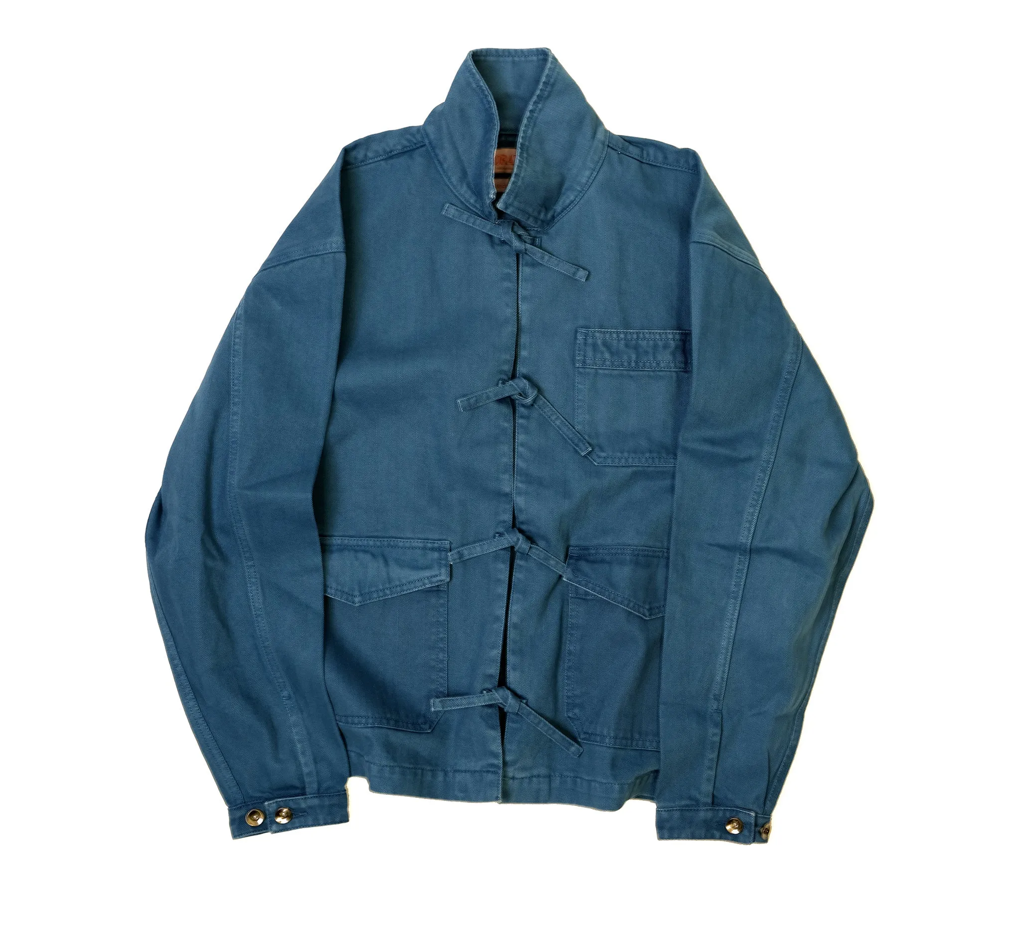 Kellett Tie Jacket - Blue sold by Horatio London product image thumbnail 2
