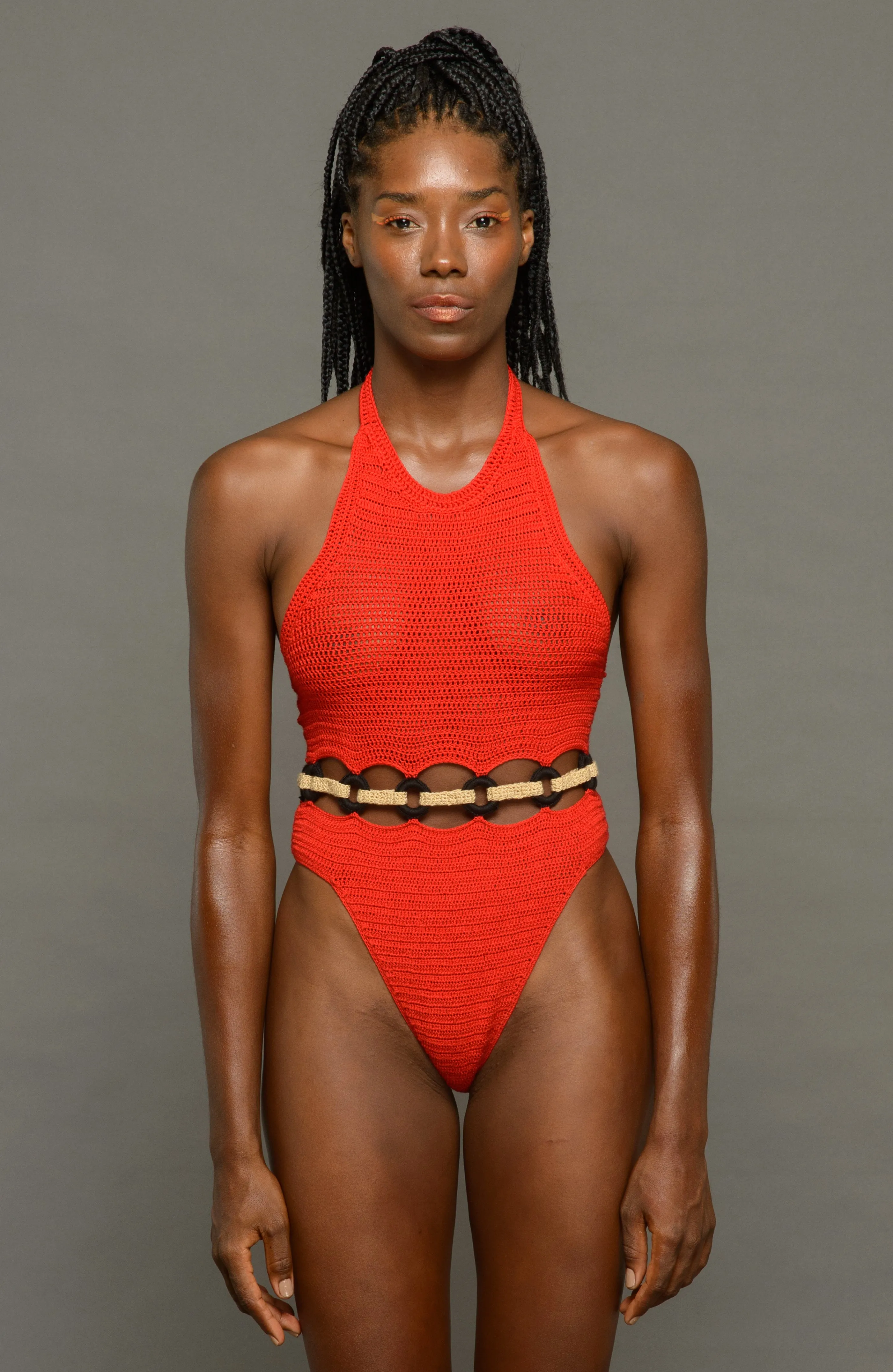 Amini Swimsuit Red sold by Pipikini product image thumbnail 2
