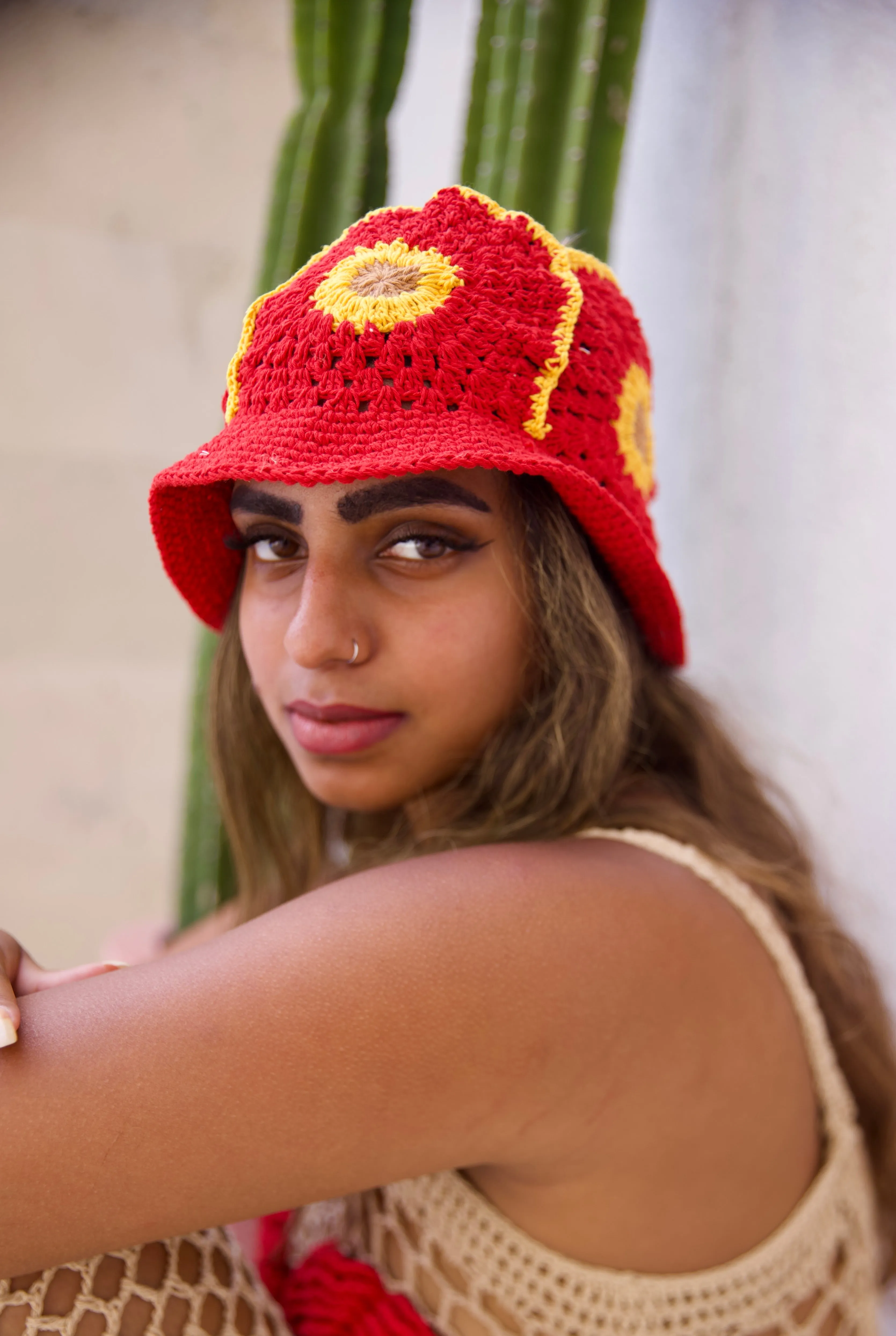 Sunflower Hat sold by Pipikini