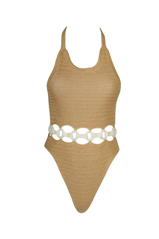 Amini Swimsuit Camel sold by Pipikini