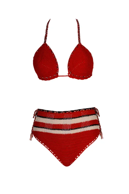 Kuumba Bikini Red sold by Pipikini