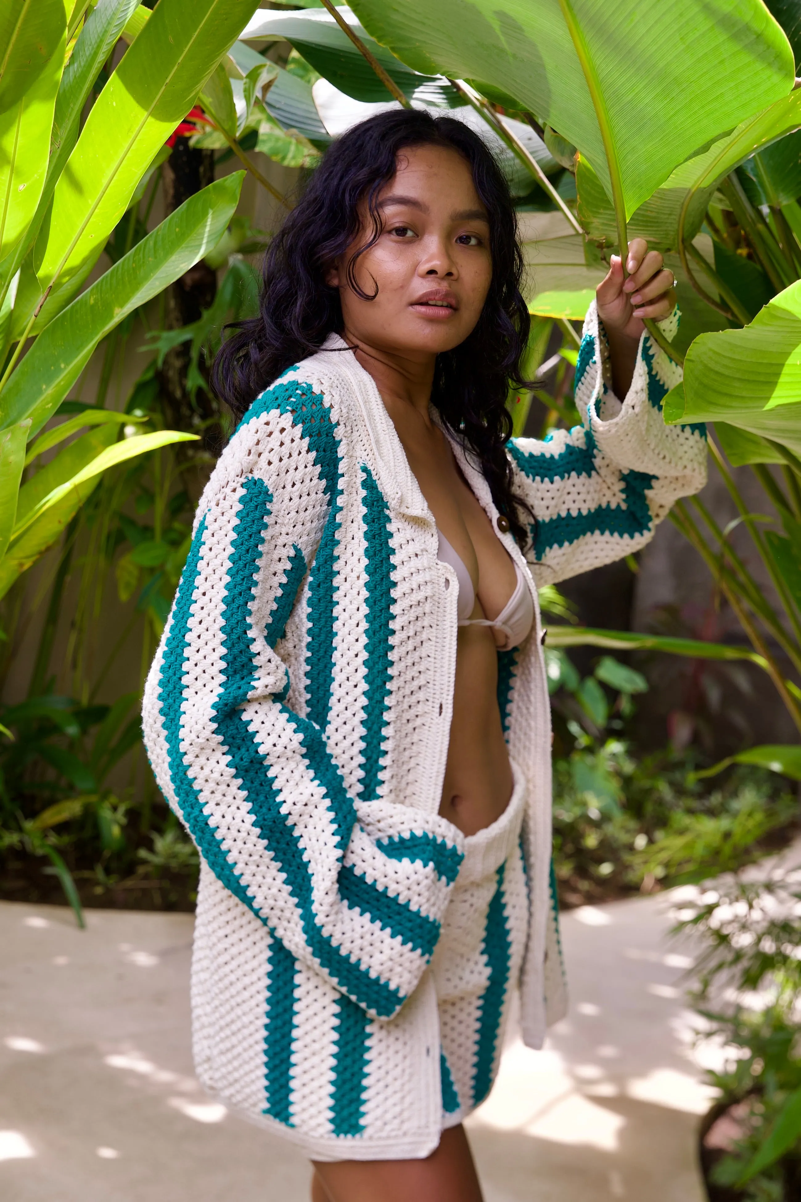 Loom Striped Tee sold by Pipikini