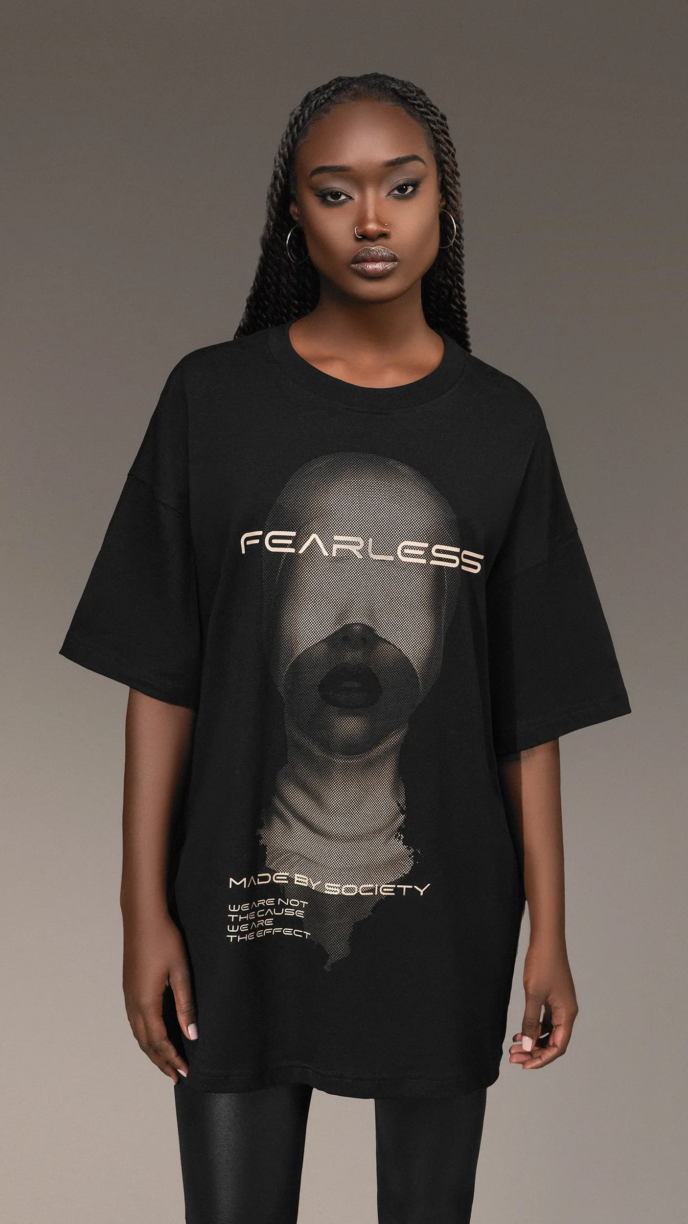 T-shirt "Fearless" - T25758 sold by Made by Society