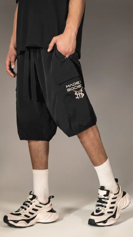 Cargo Bermuda Shorts "Made by Society" - B15608 sold by Made by Society