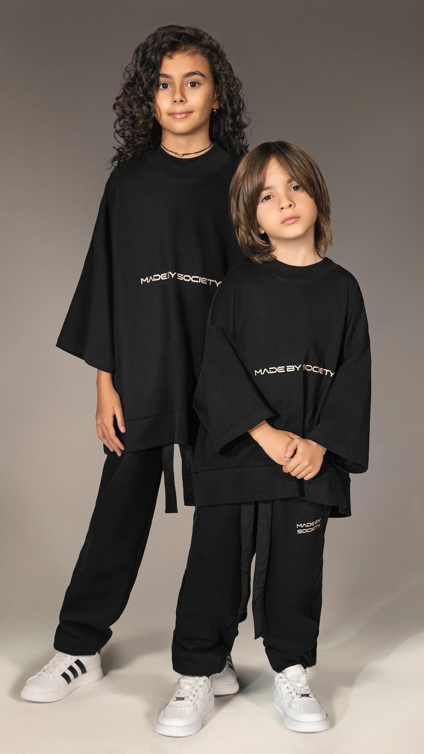 Oversized T-shirt "Made by Society" - T35639 sold by Made by Society