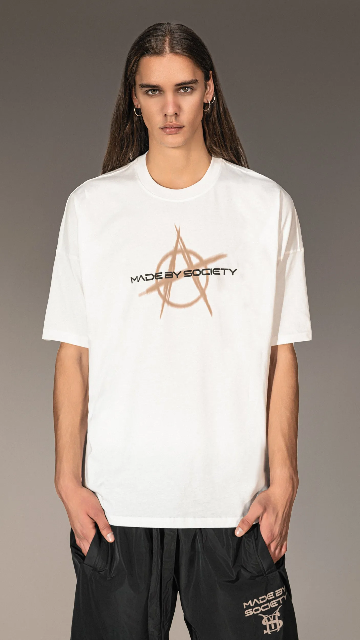 "CHAOS" T-shirt - T15754 sold by Made by Society product image thumbnail 3