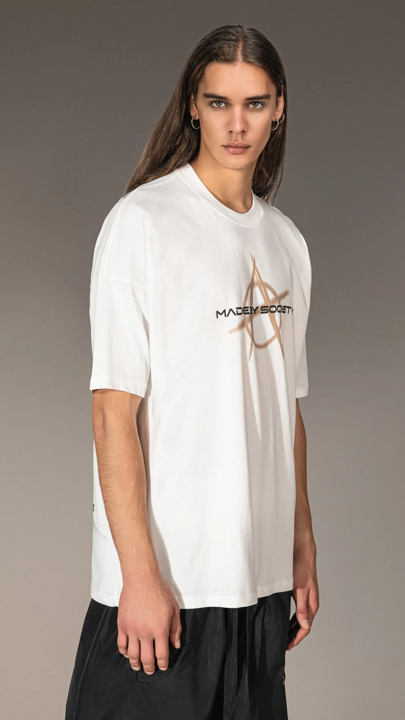 "CHAOS" T-shirt - T15754 sold by Made by Society product image thumbnail 2