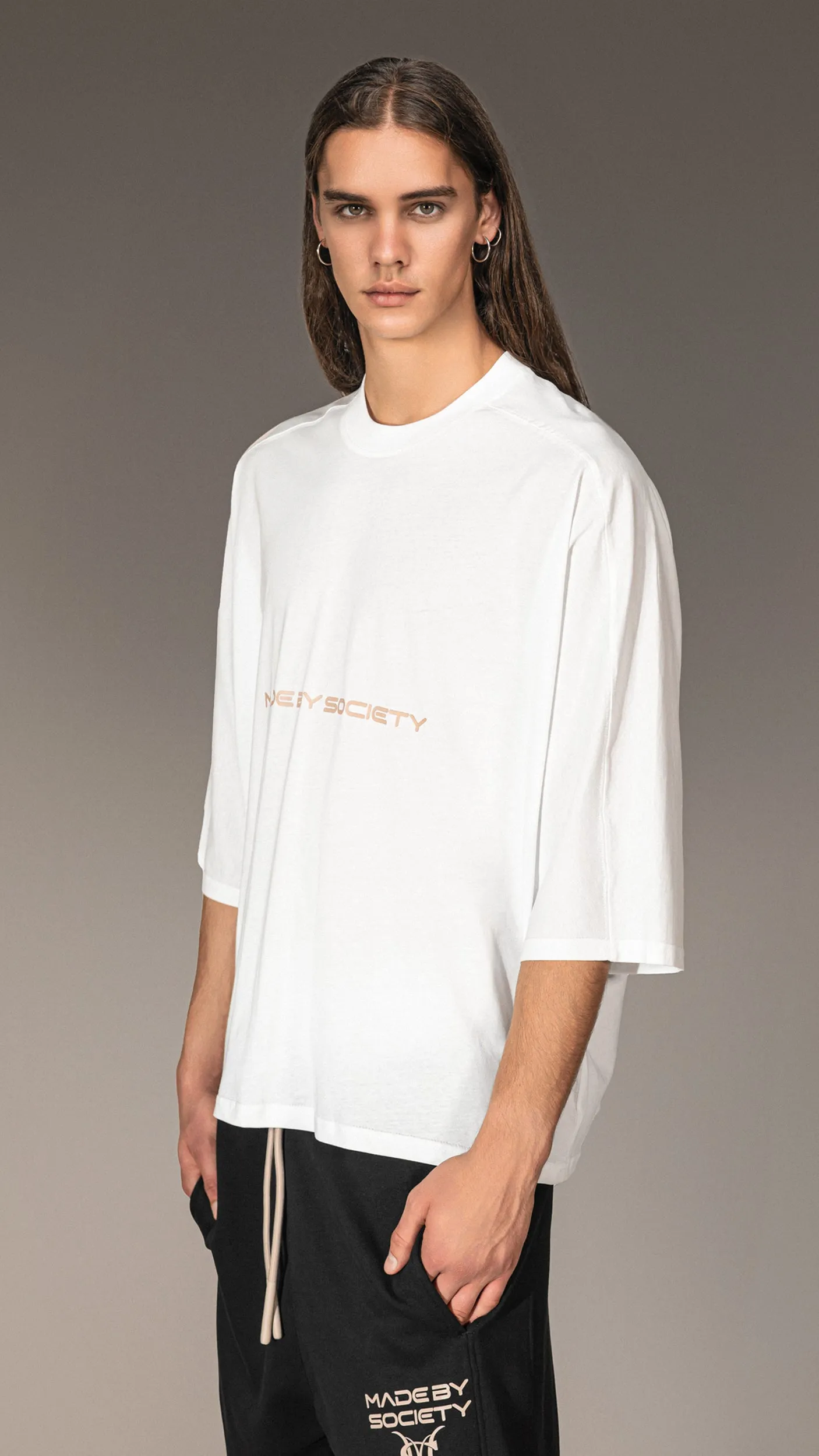 Oversized T-Shirt "Made By Society" - T15654 sold by Made by Society product image thumbnail 3