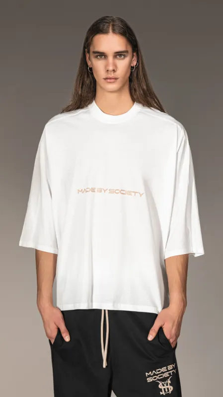 Oversized T-Shirt "Made By Society" - T15654 sold by Made by Society