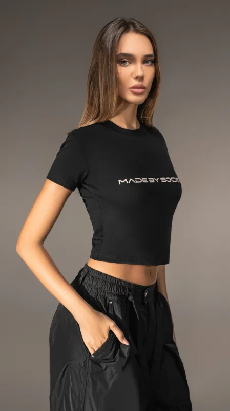 Tricou Crop Made By Society - T25680 sold by Made by Society