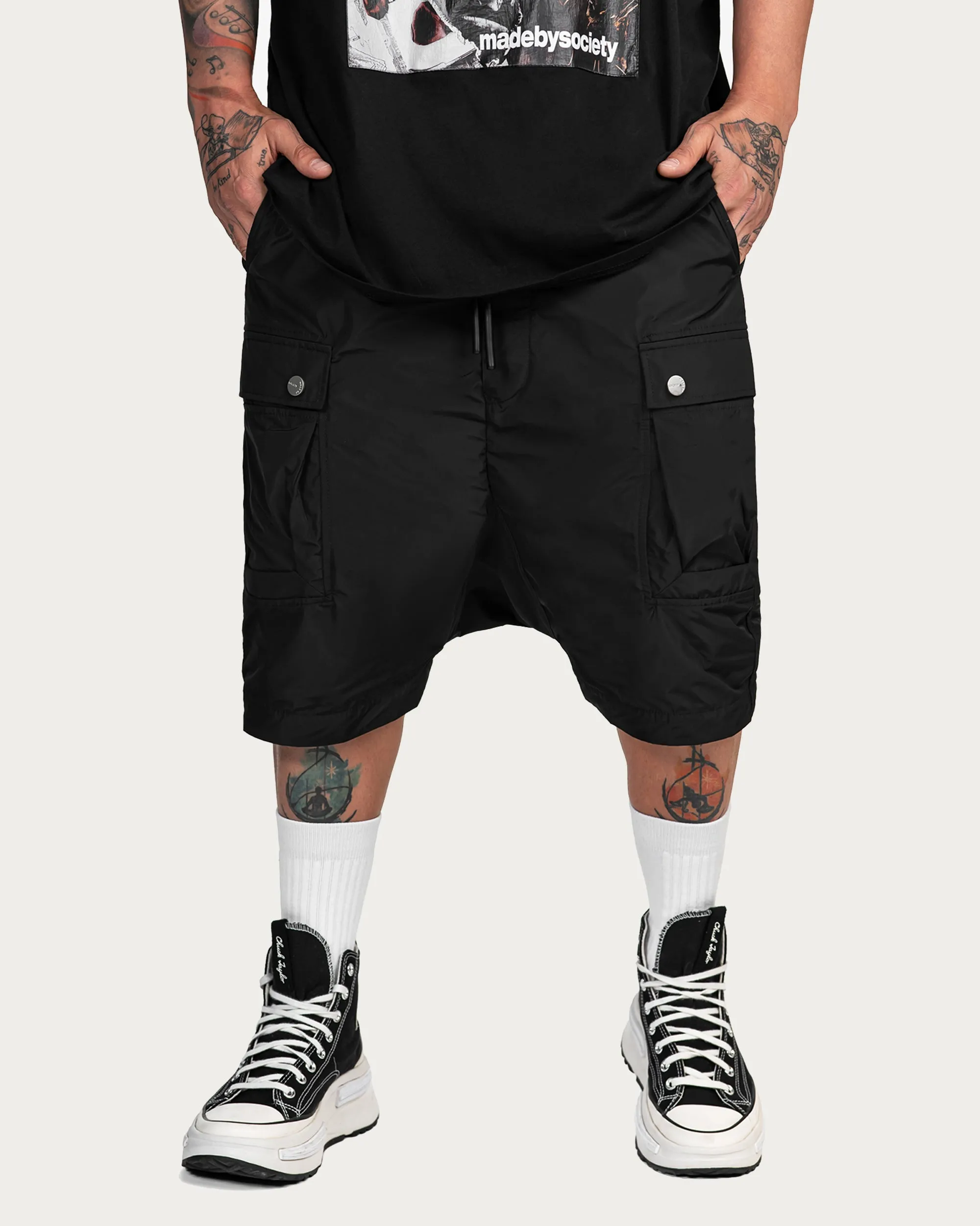STUD CARGO SHORTS - B15538 sold by Made by Society product image thumbnail 2