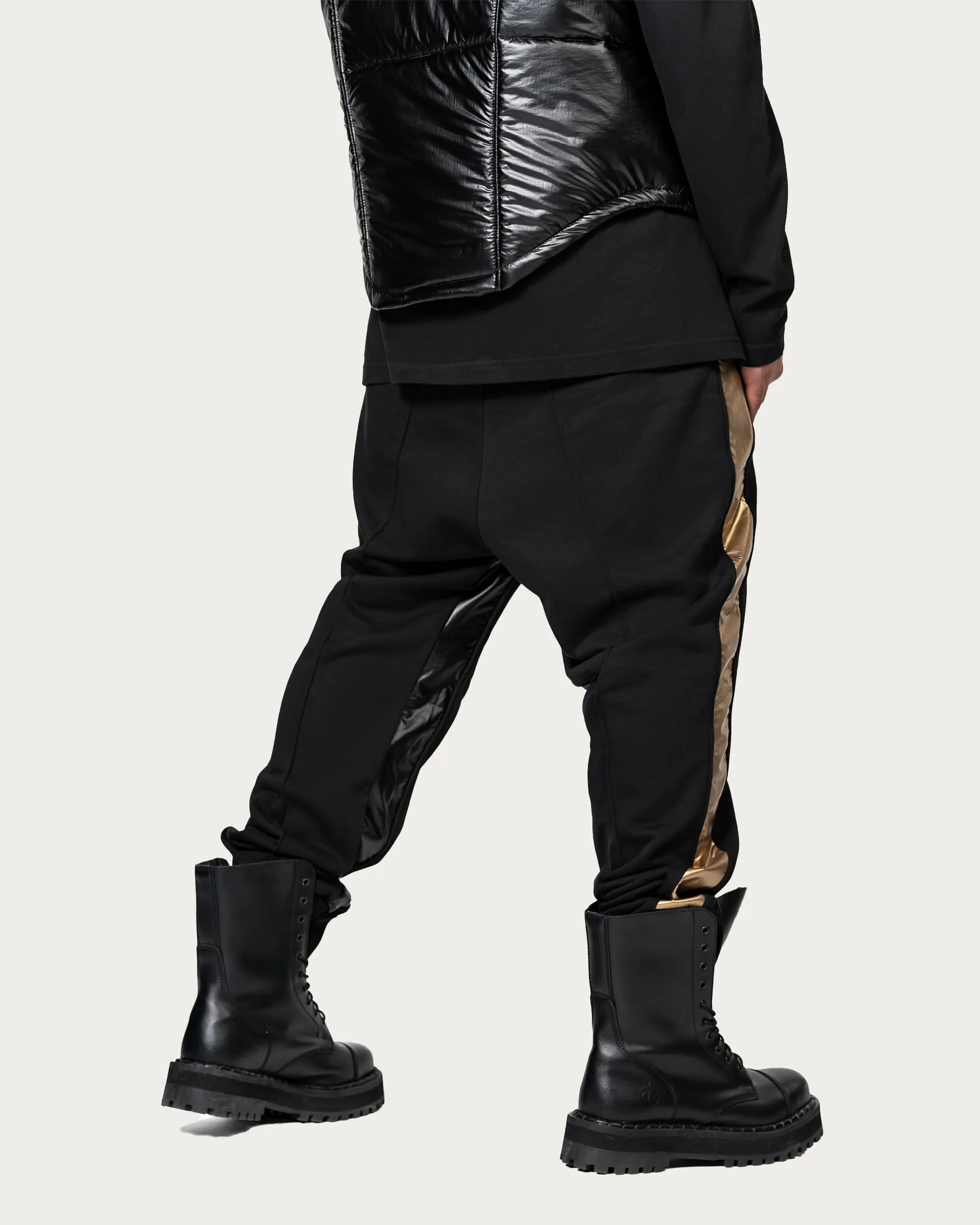 Gold band jogger pants - P15002 sold by Made by Society product image thumbnail 3