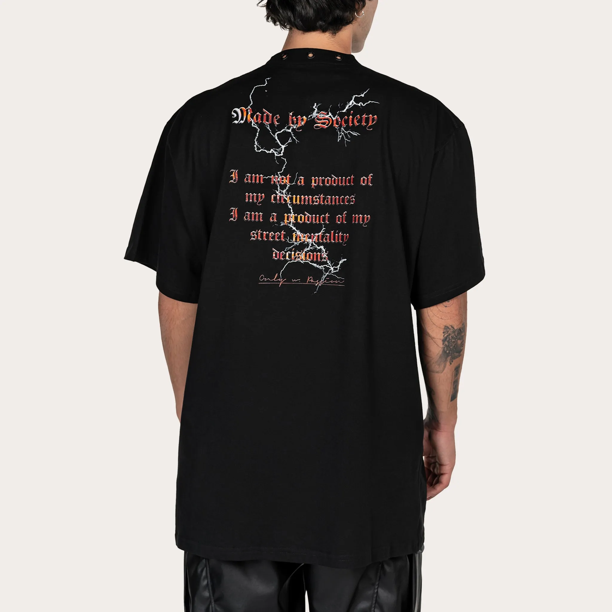 What the f/ck t-shirt - T14994 sold by Made by Society product image thumbnail 2