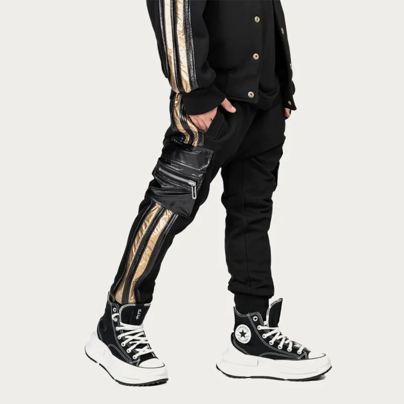 Stripe cargo pants - P34951 sold by Made by Society