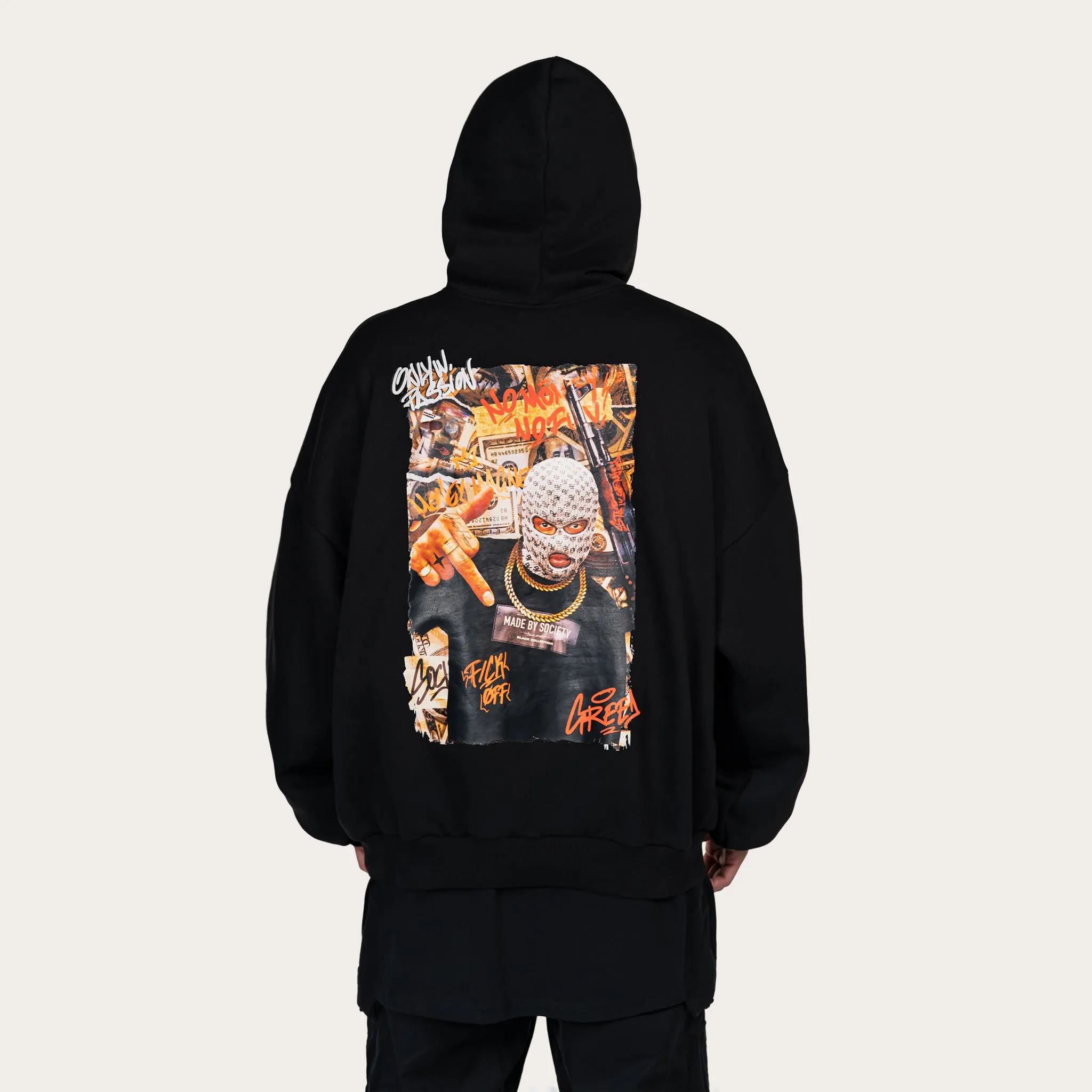 Trust no one hoodie - H14928 sold by Made by Society