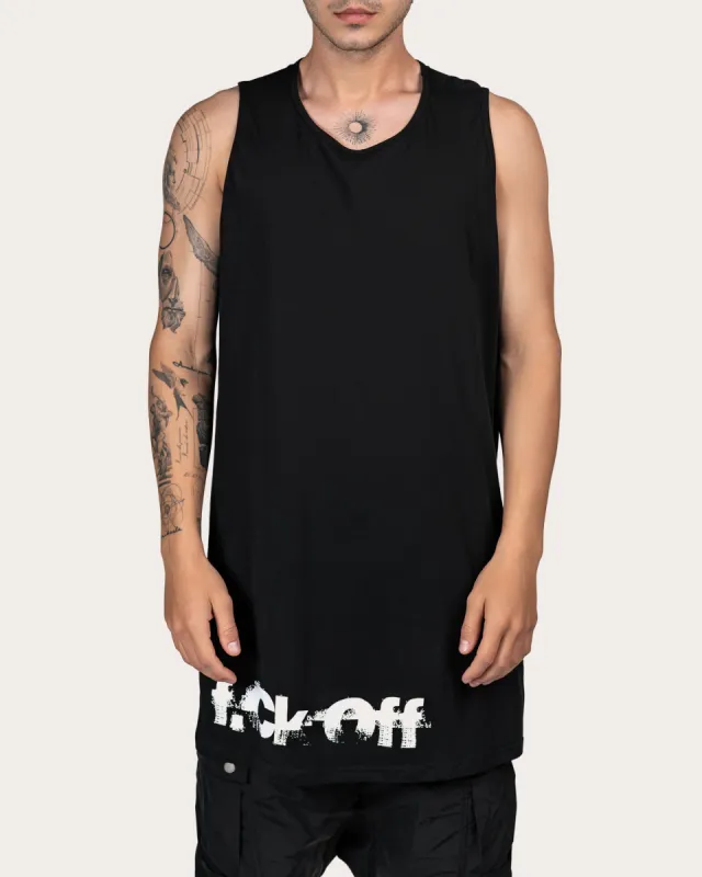 F.ck off tank top - M14394 sold by Made by Society
