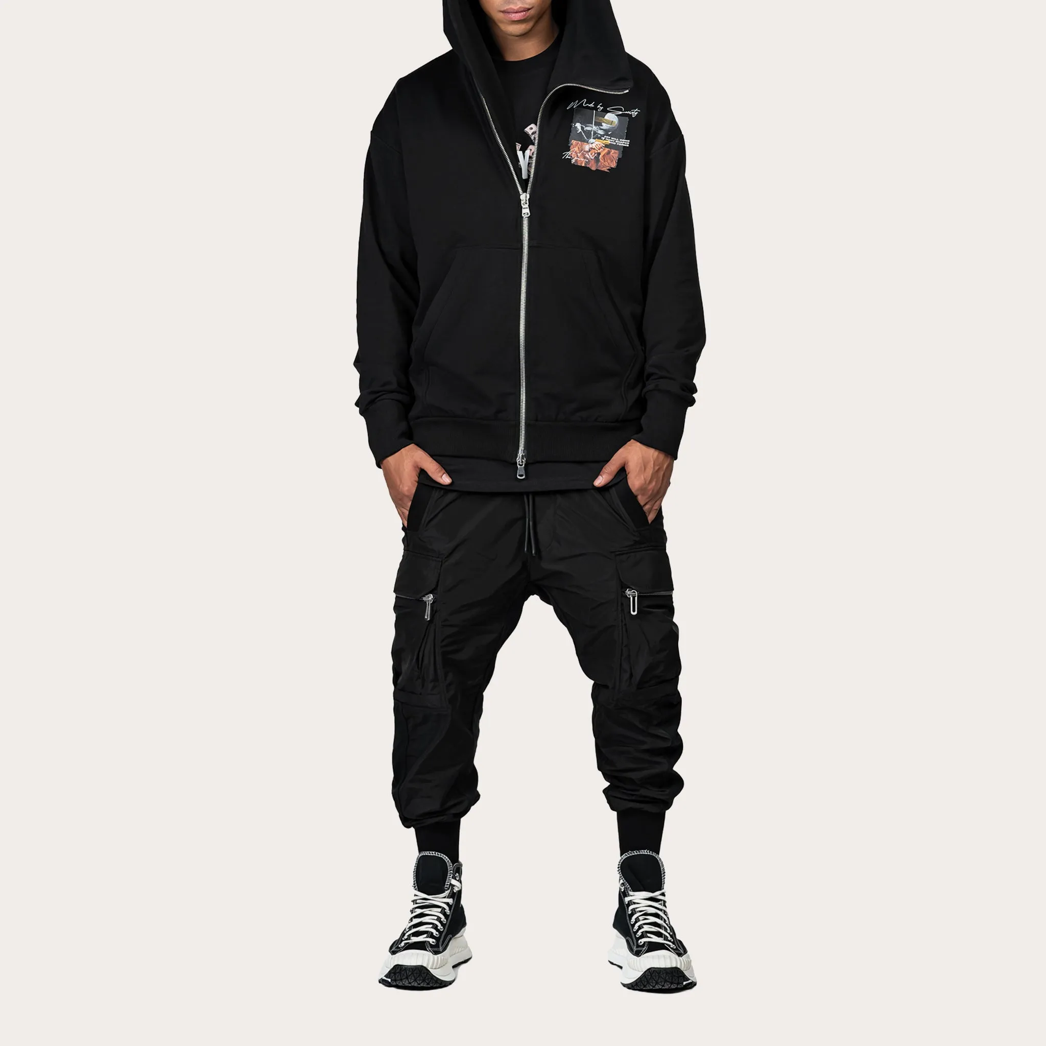 Zipper hoodie - H14172 sold by Made by Society product image thumbnail 4