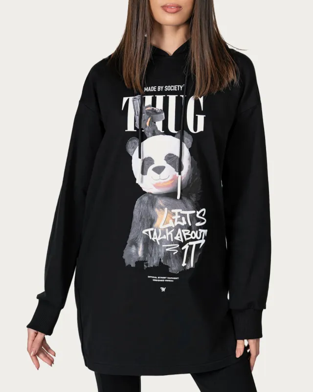 Bear longline hoodie - H24230 sold by Made by Society