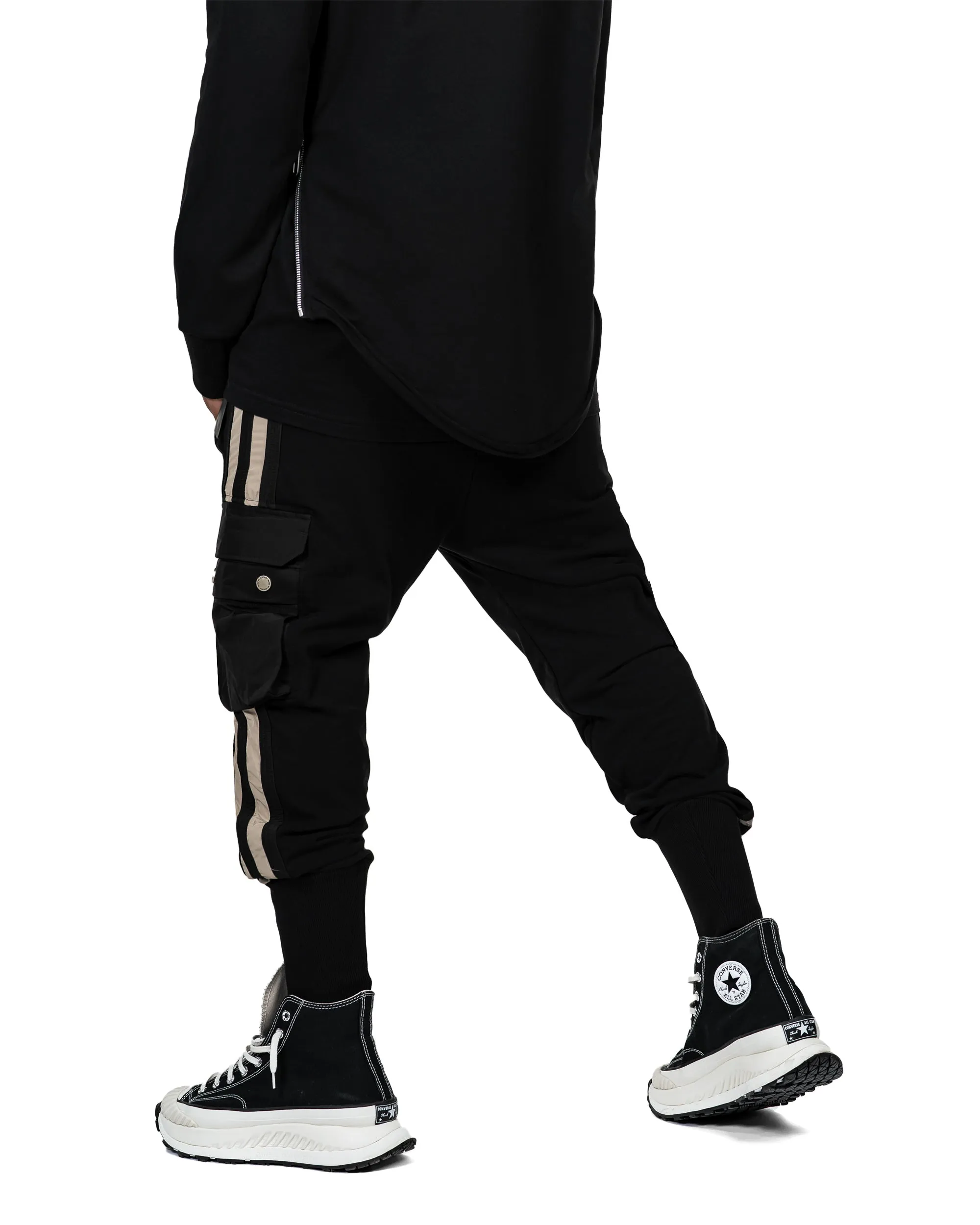 Vertical lines cargo pants - P13650 sold by Made by Society product image thumbnail 4