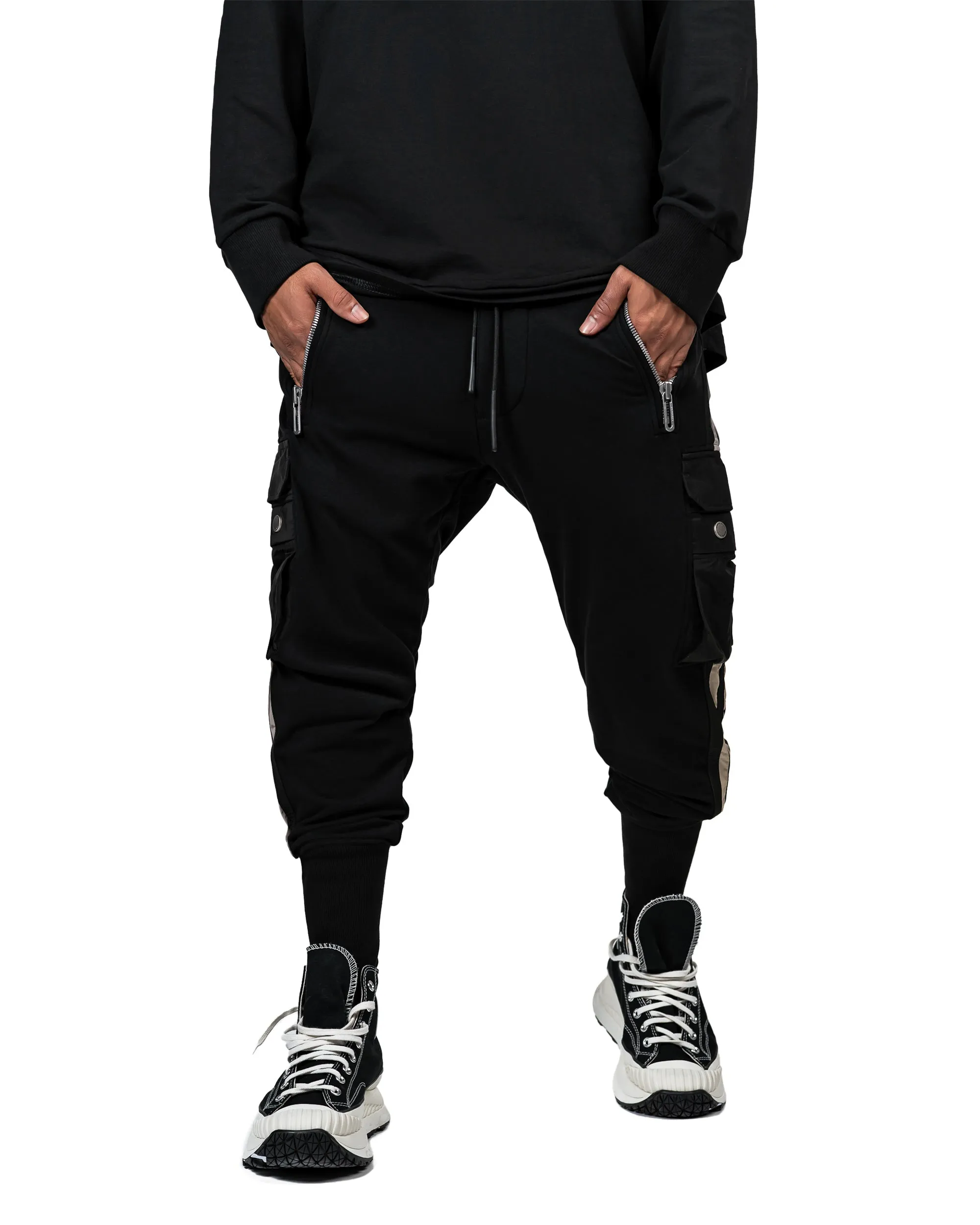 Vertical lines cargo pants - P13650 sold by Made by Society product image thumbnail 3