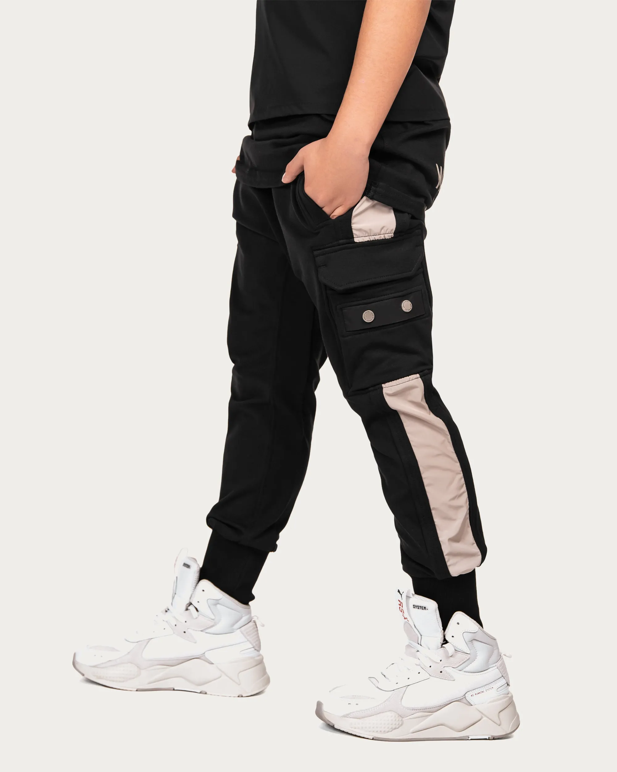 Strip cargo pants - P33327 sold by Made by Society product image thumbnail 5