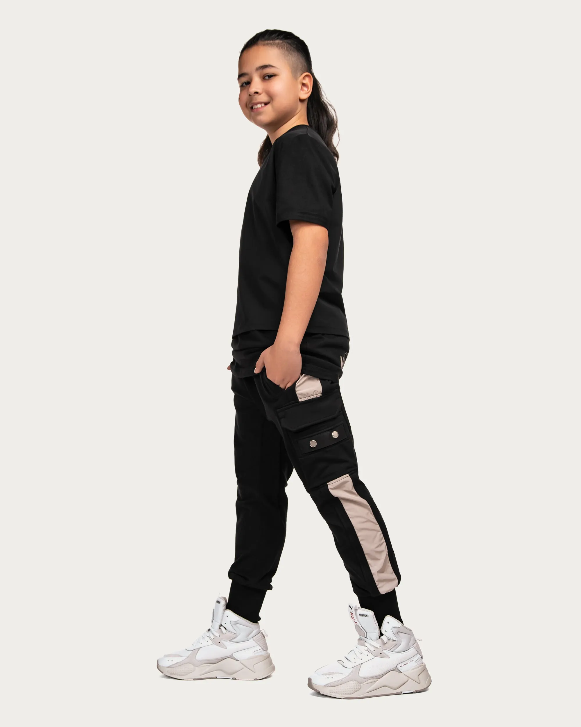 Strip cargo pants - P33327 sold by Made by Society product image thumbnail 4