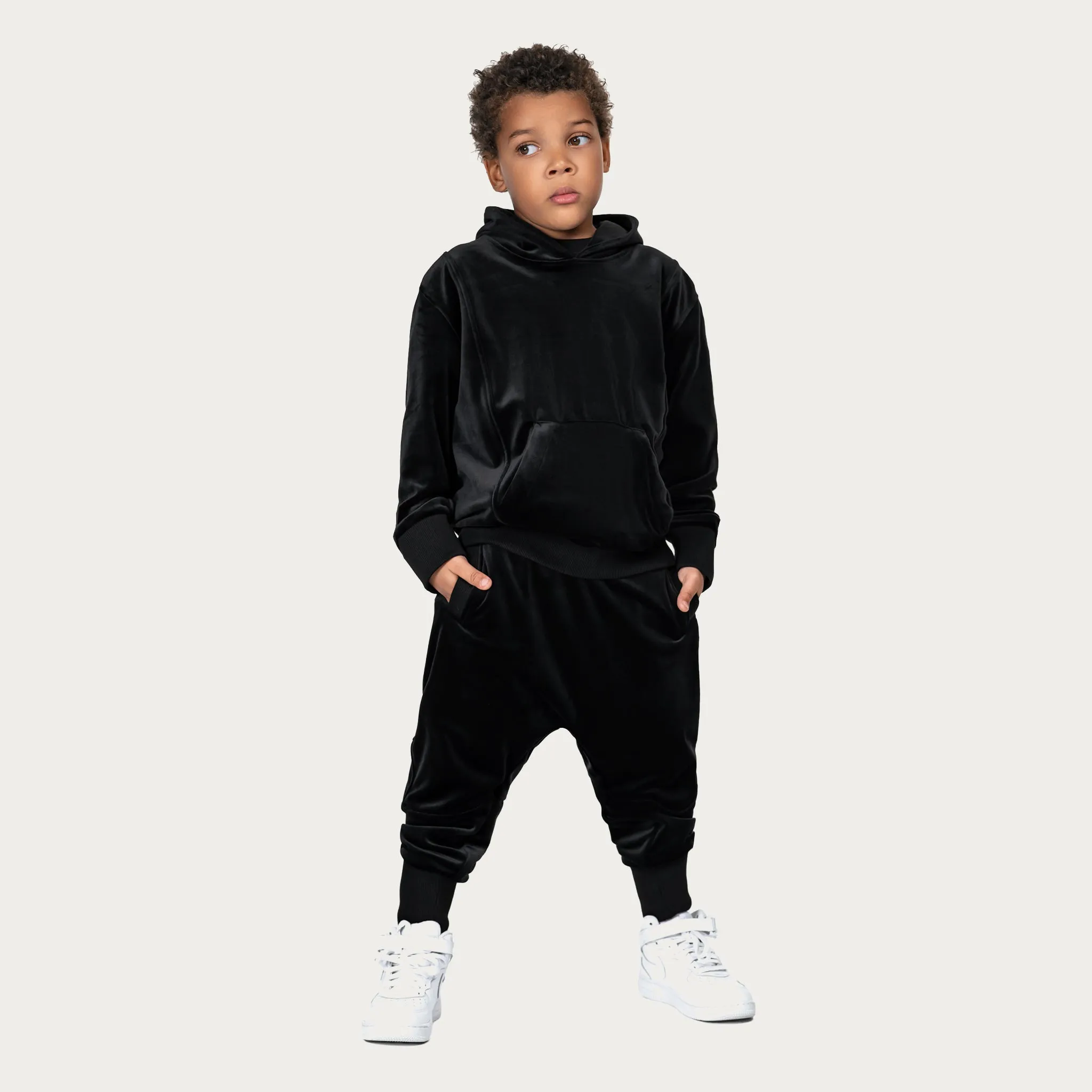 Velvet jogger pants - P32054 sold by Made by Society product image thumbnail 3