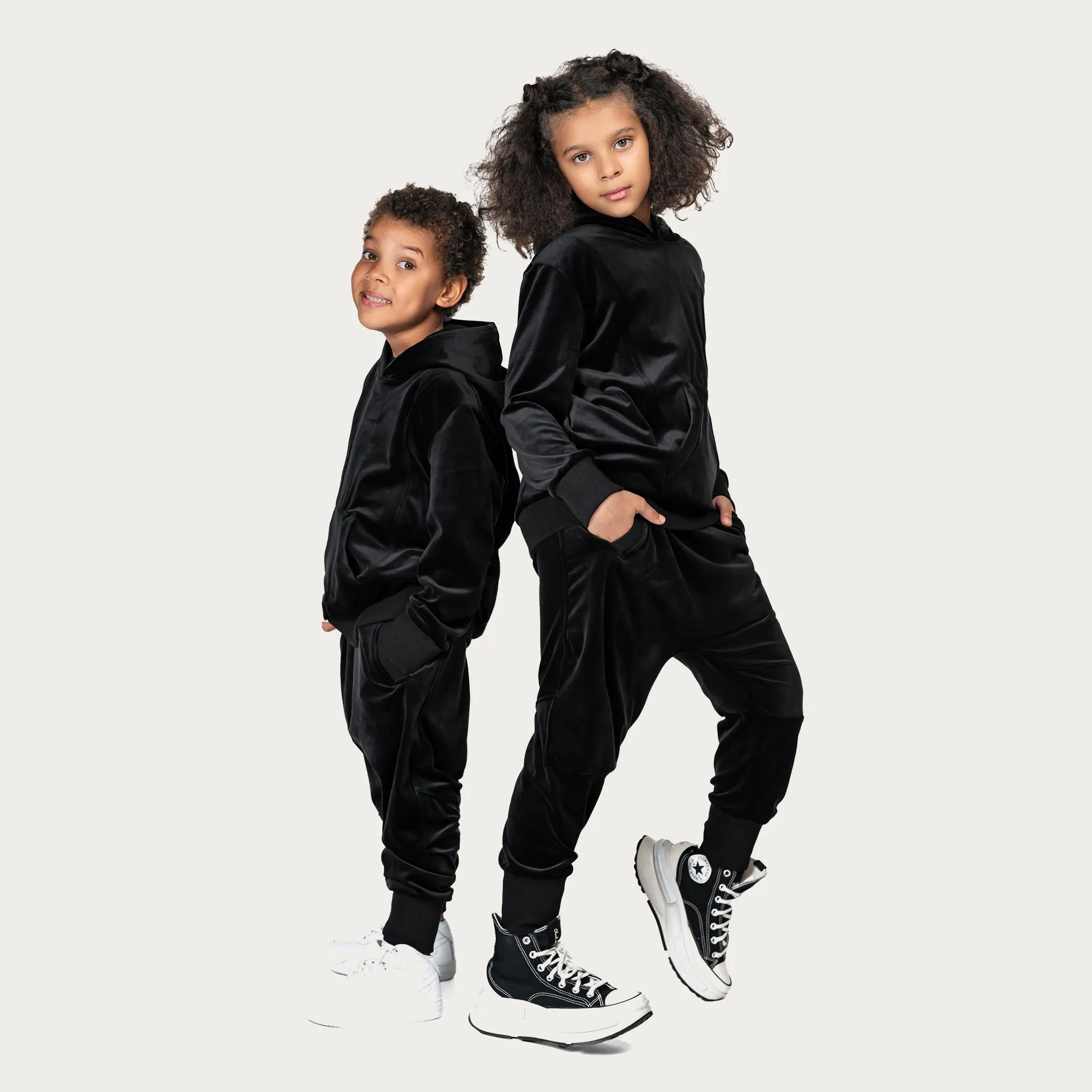 Velvet jogger pants - P32054 sold by Made by Society product image thumbnail 2