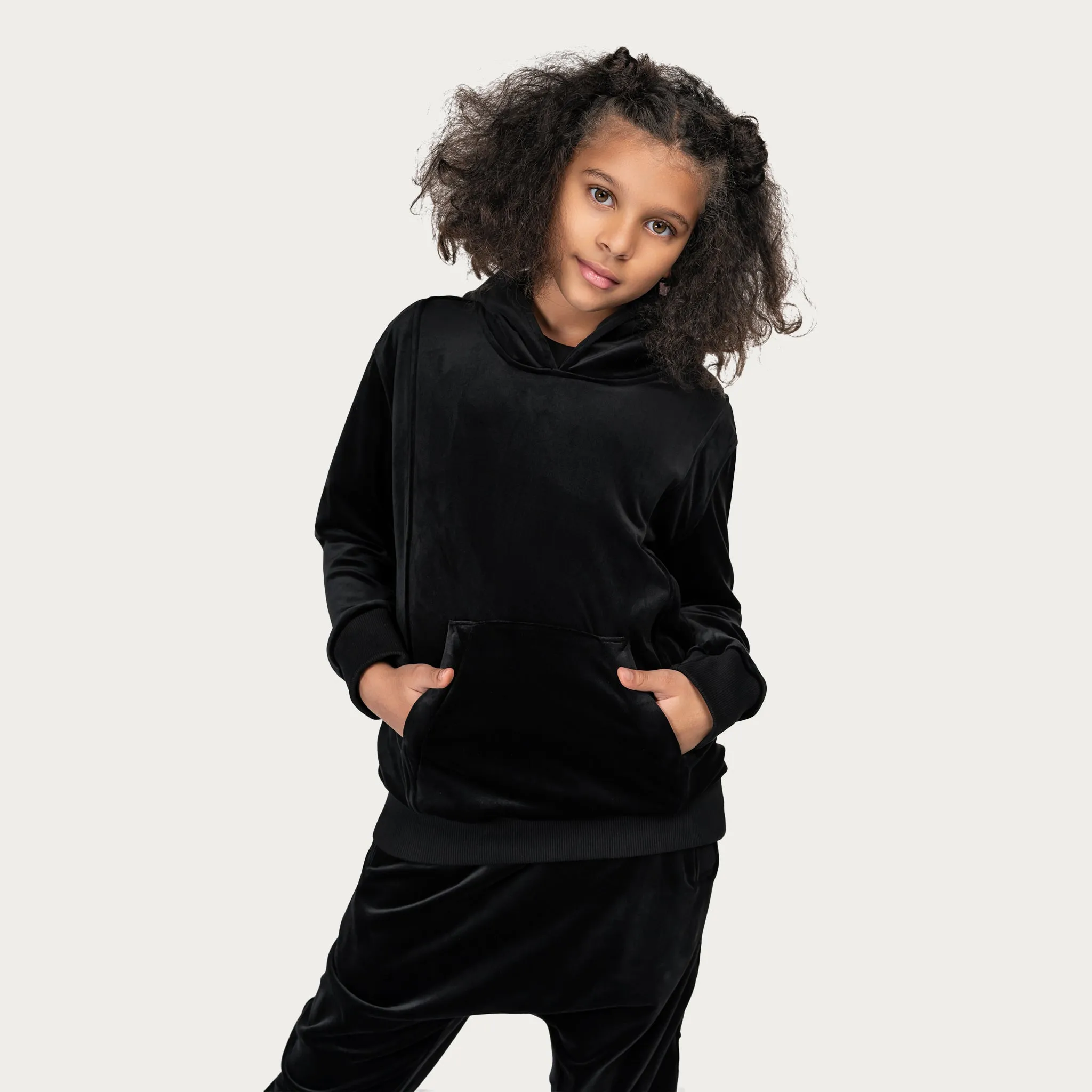 Velvet hoodie - H32053 sold by Made by Society