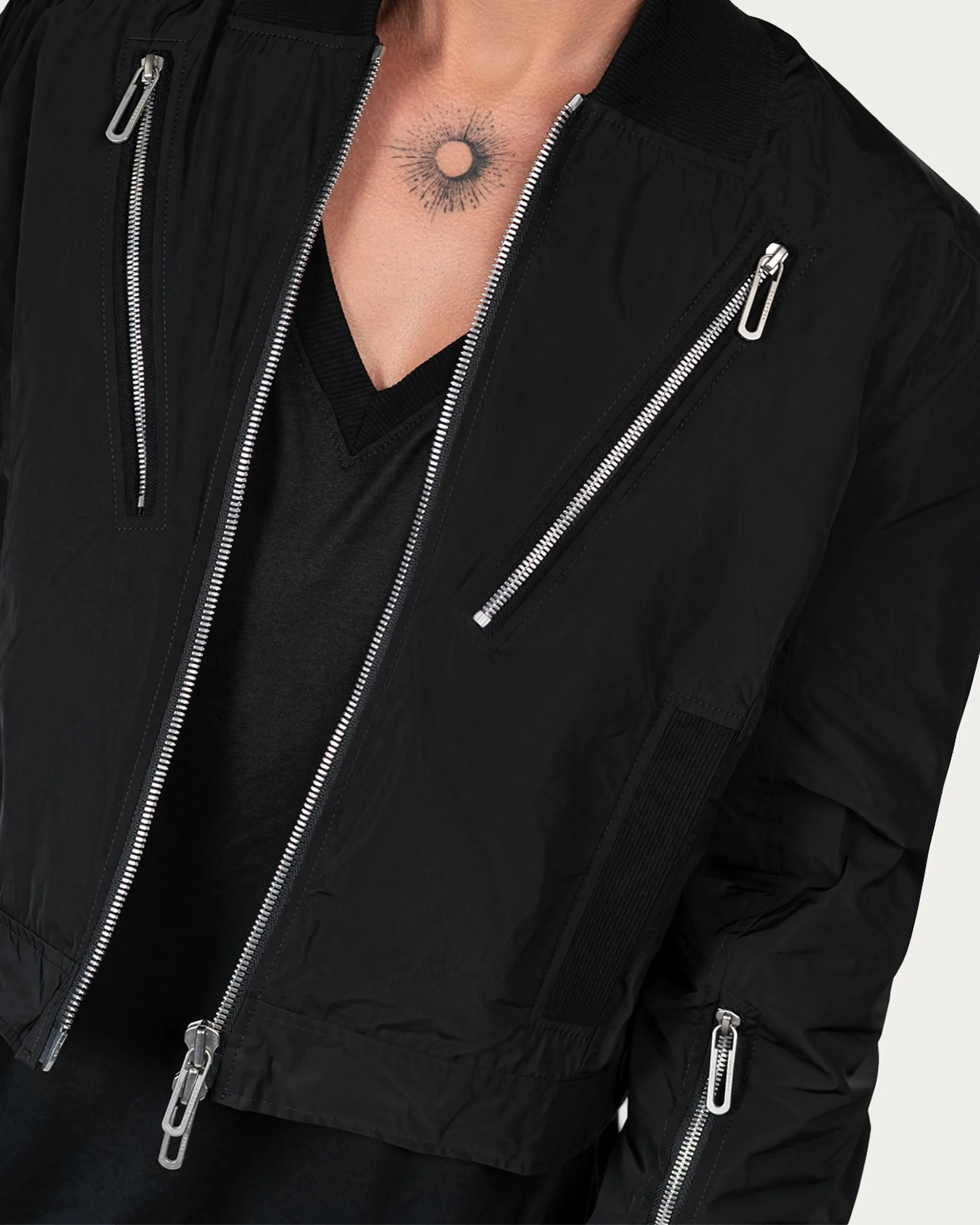Crop Zipper Jacket - J11749 sold by Made by Society product image thumbnail 5