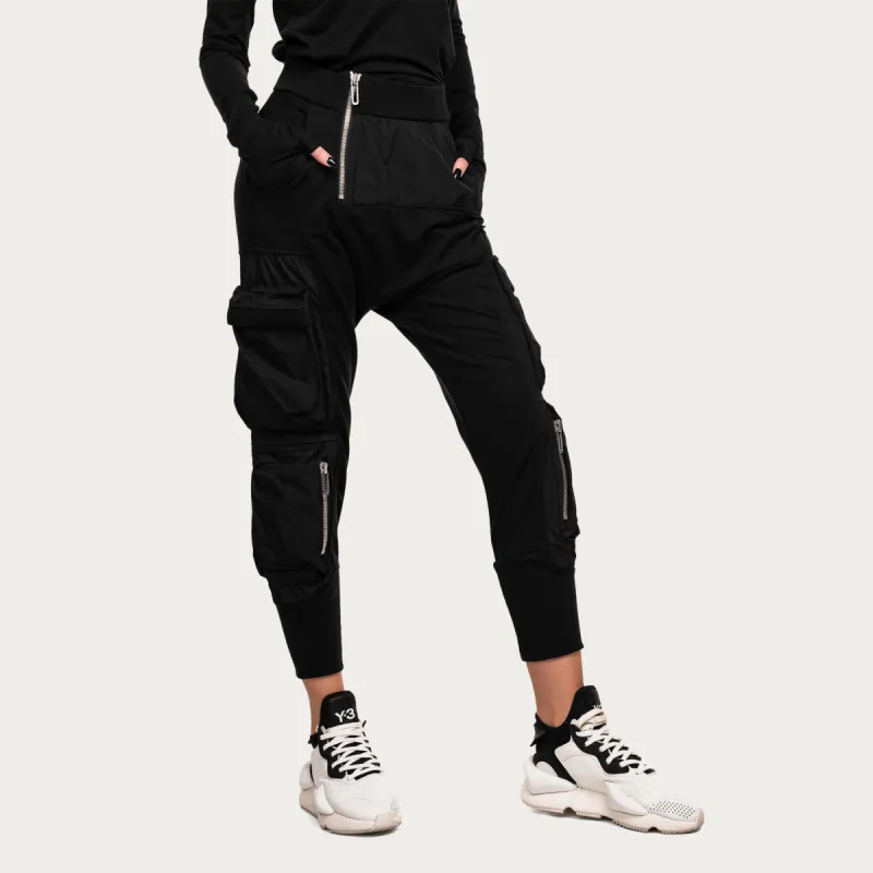 Zip cargo pants - P21647 sold by Made by Society