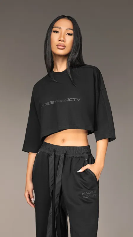 Crop T-shirt Made By Society - T25800 sold by Made by Society