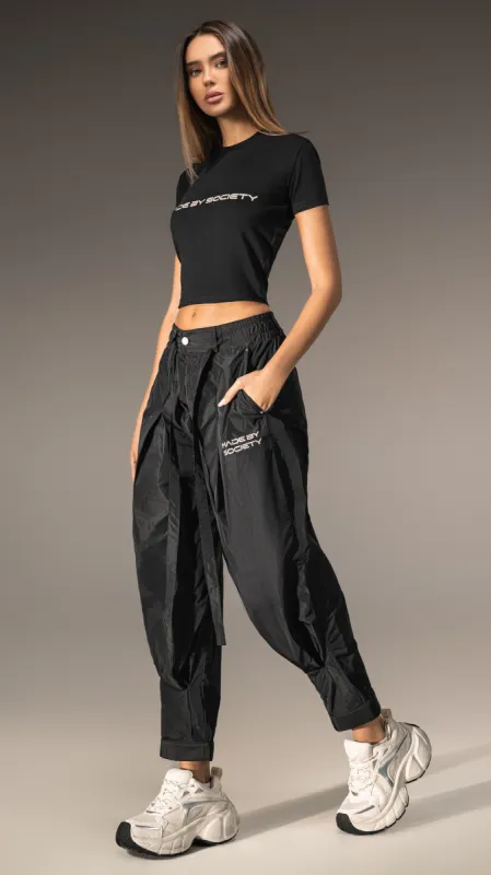 Pantaloni „Made by Society” – Stil Urban Simplu - P25784 sold by Made by Society