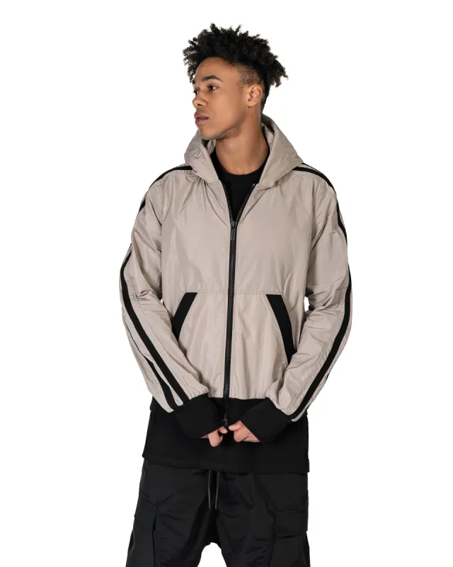 Stripes zipper hoodie - H14249 sold by Made by Society