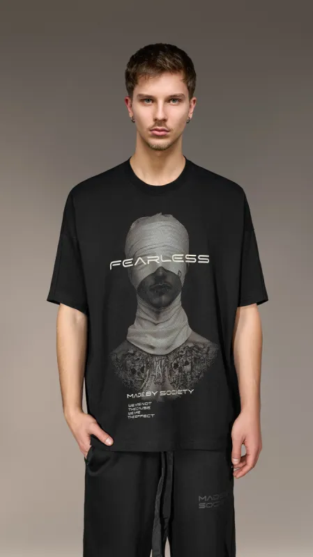 "Fearless" T-Shirt Made by Society - T15778 sold by Made by Society