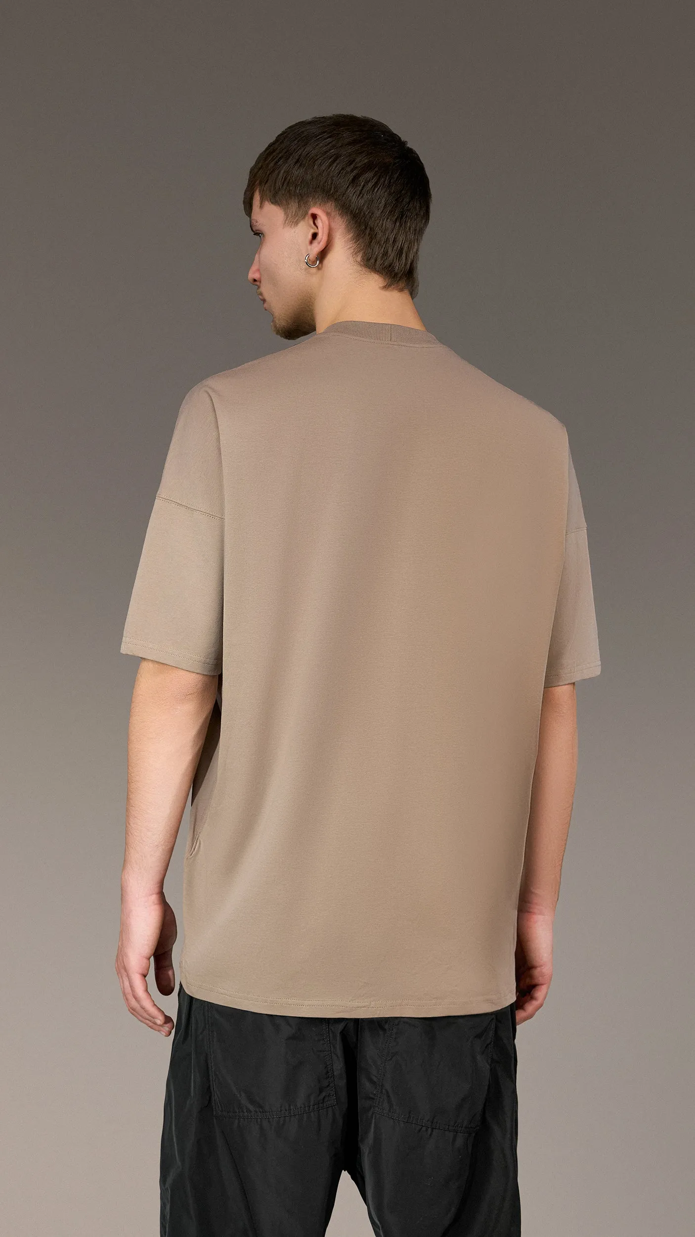 Oversized "Fearless" T-Shirt Made by Society - T15414 sold by Made by Society product image thumbnail 4