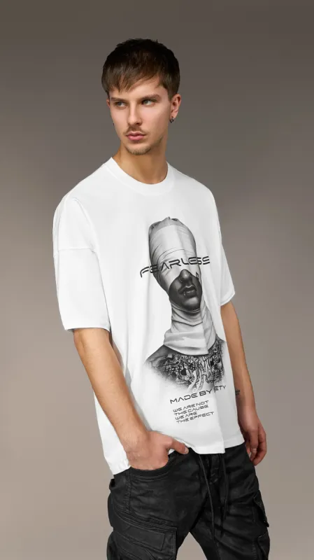 "Fearless" T-Shirt Made by Society - T15821 sold by Made by Society